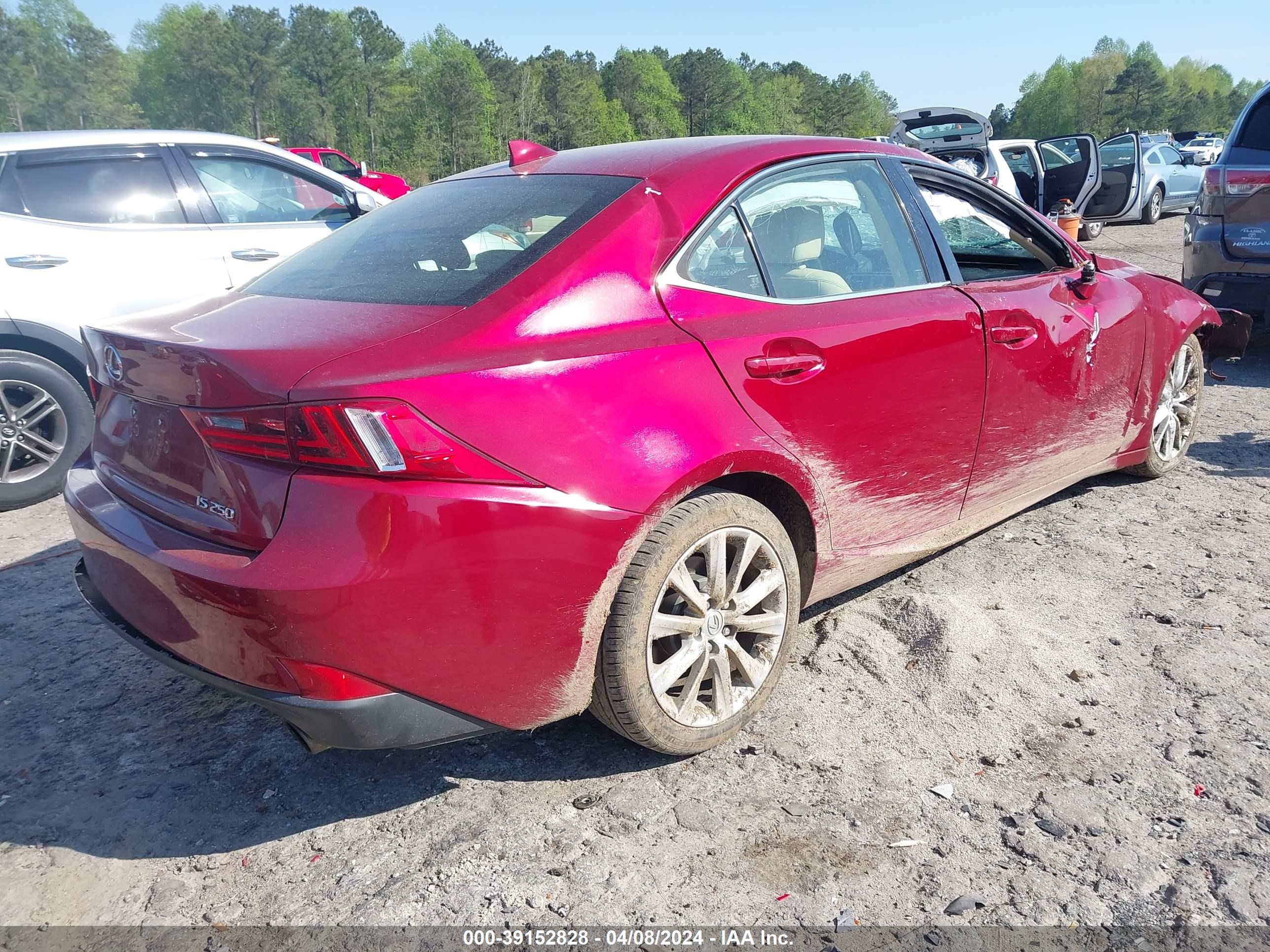 2015 Lexus Is 250 vin: JTHBF1D22F5061501