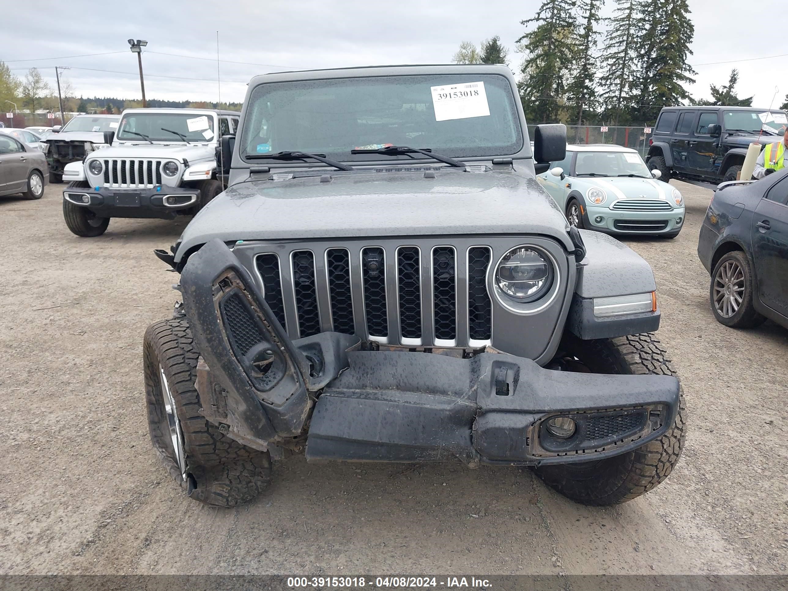 2021 Jeep Wrangler Unlimited Sahara 4X4 vin: 1C4HJXEM4MW695977