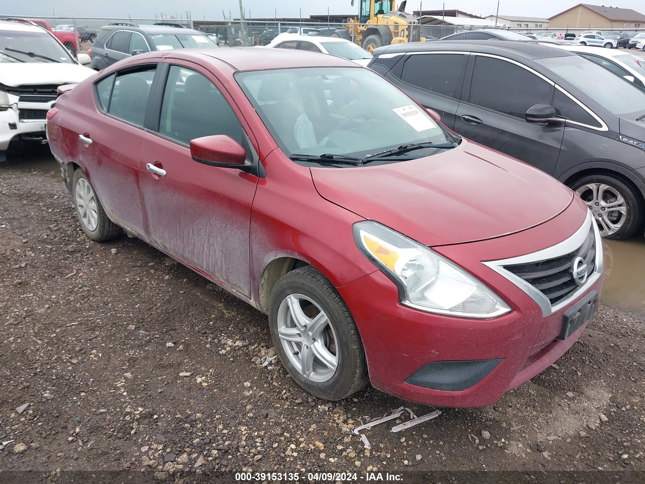 2017 Nissan Versa 1.6 Sv vin: 3N1CN7AP7HK452473