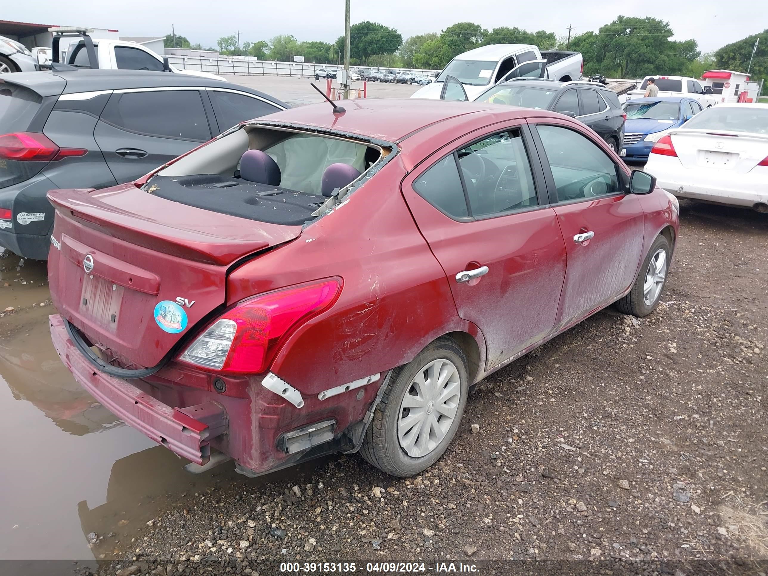 2017 Nissan Versa 1.6 Sv vin: 3N1CN7AP7HK452473