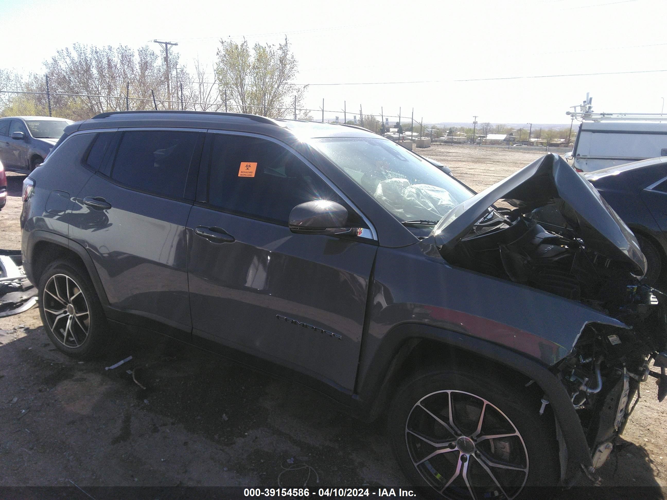 2021 Jeep Compass Limited 4X4 vin: 3C4NJDCB7MT553499