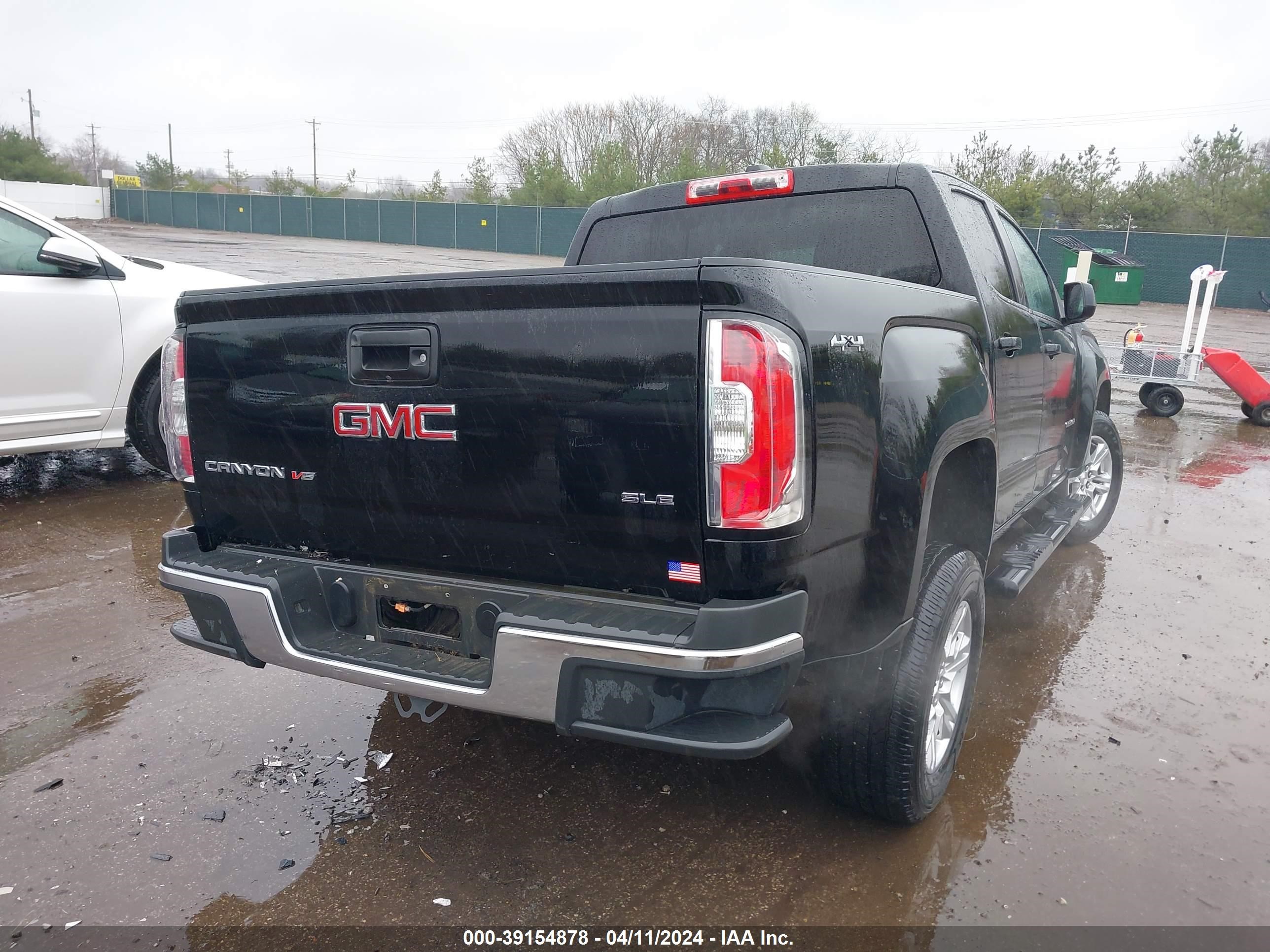 2019 GMC Canyon Sle vin: 1GTG6CEN6K1327325