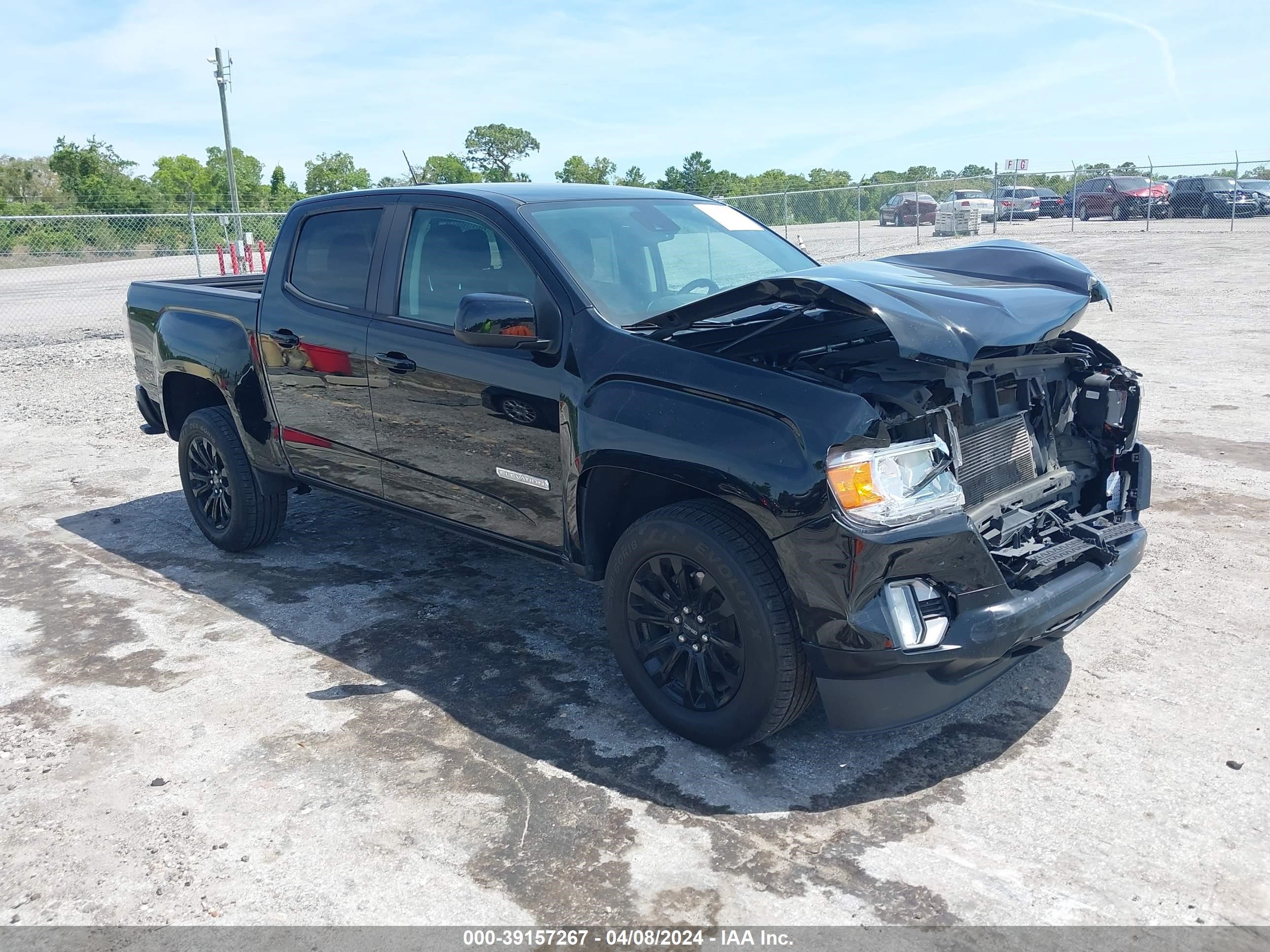 2021 GMC Canyon 2Wd Short Box Elevation vin: 1GTG5CEN6M1108886