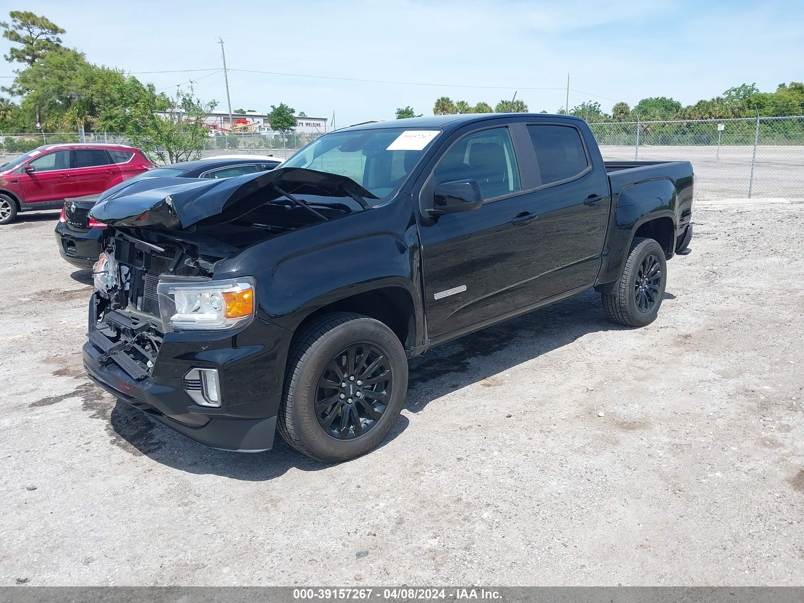 2021 GMC Canyon 2Wd Short Box Elevation vin: 1GTG5CEN6M1108886