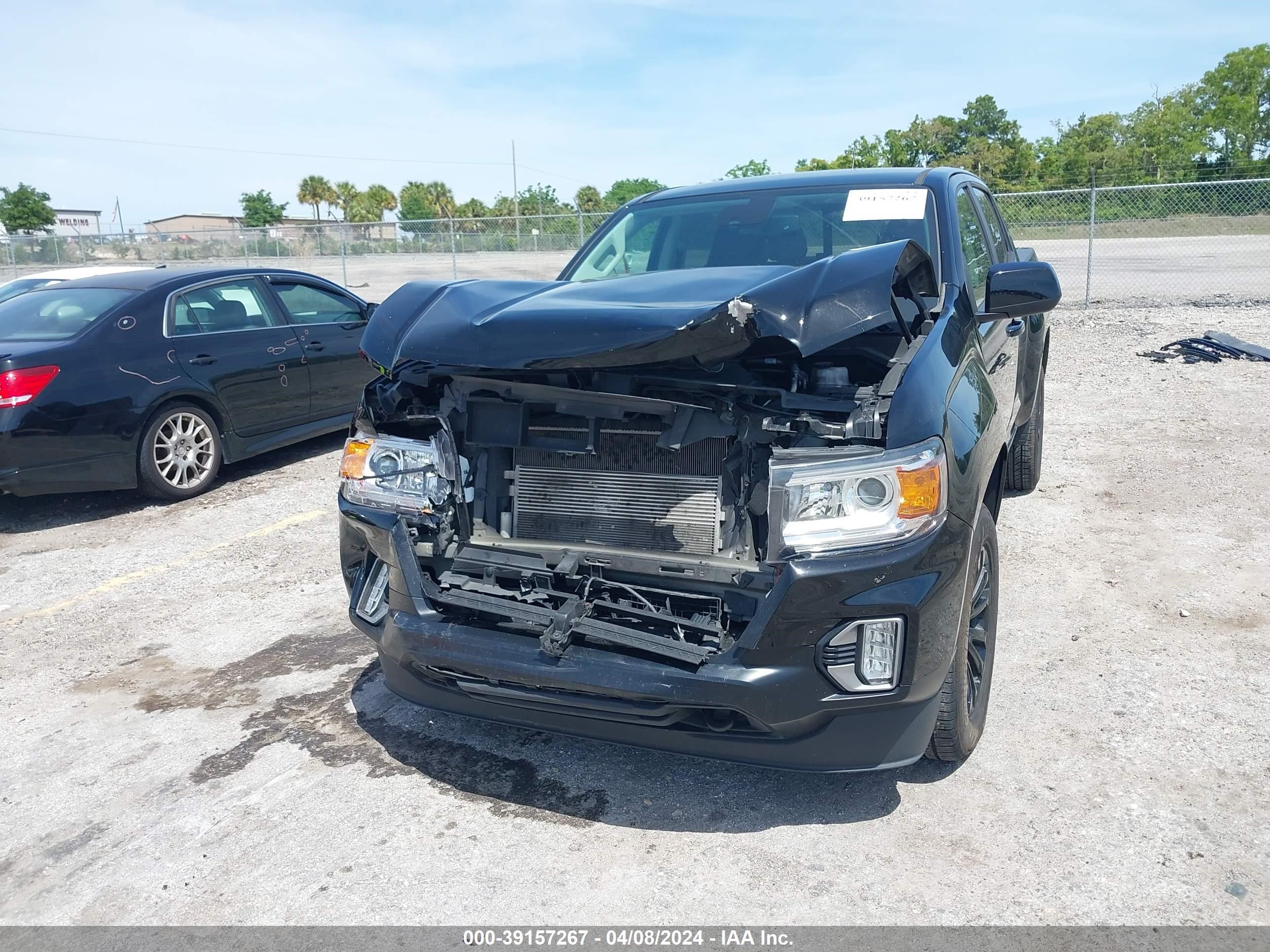 2021 GMC Canyon 2Wd Short Box Elevation vin: 1GTG5CEN6M1108886