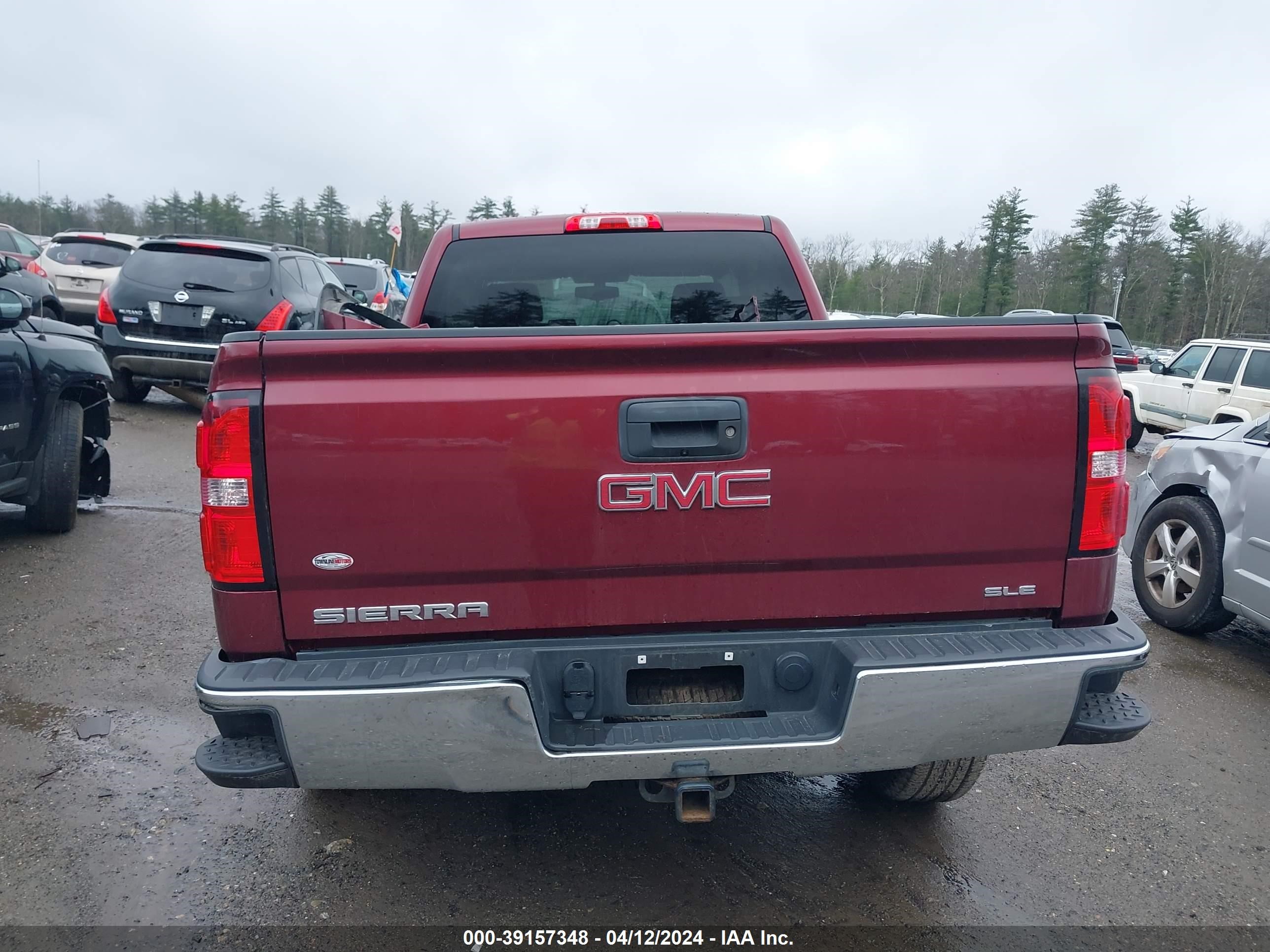 2017 GMC Sierra 1500 Sle vin: 1GTV2MEC9HZ262150