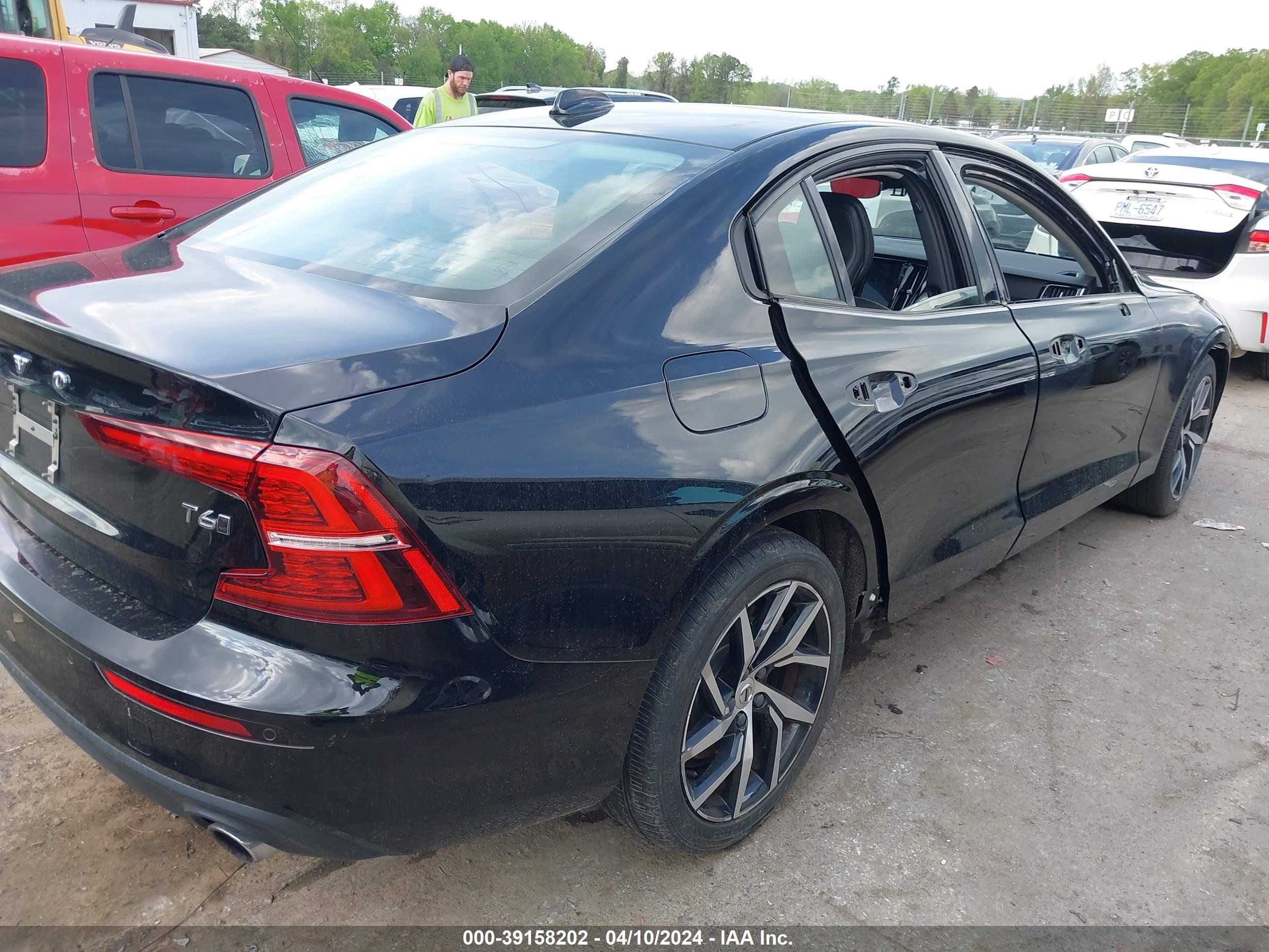 2019 Volvo S60 T6 Momentum vin: 7JRA22TK2KG003288