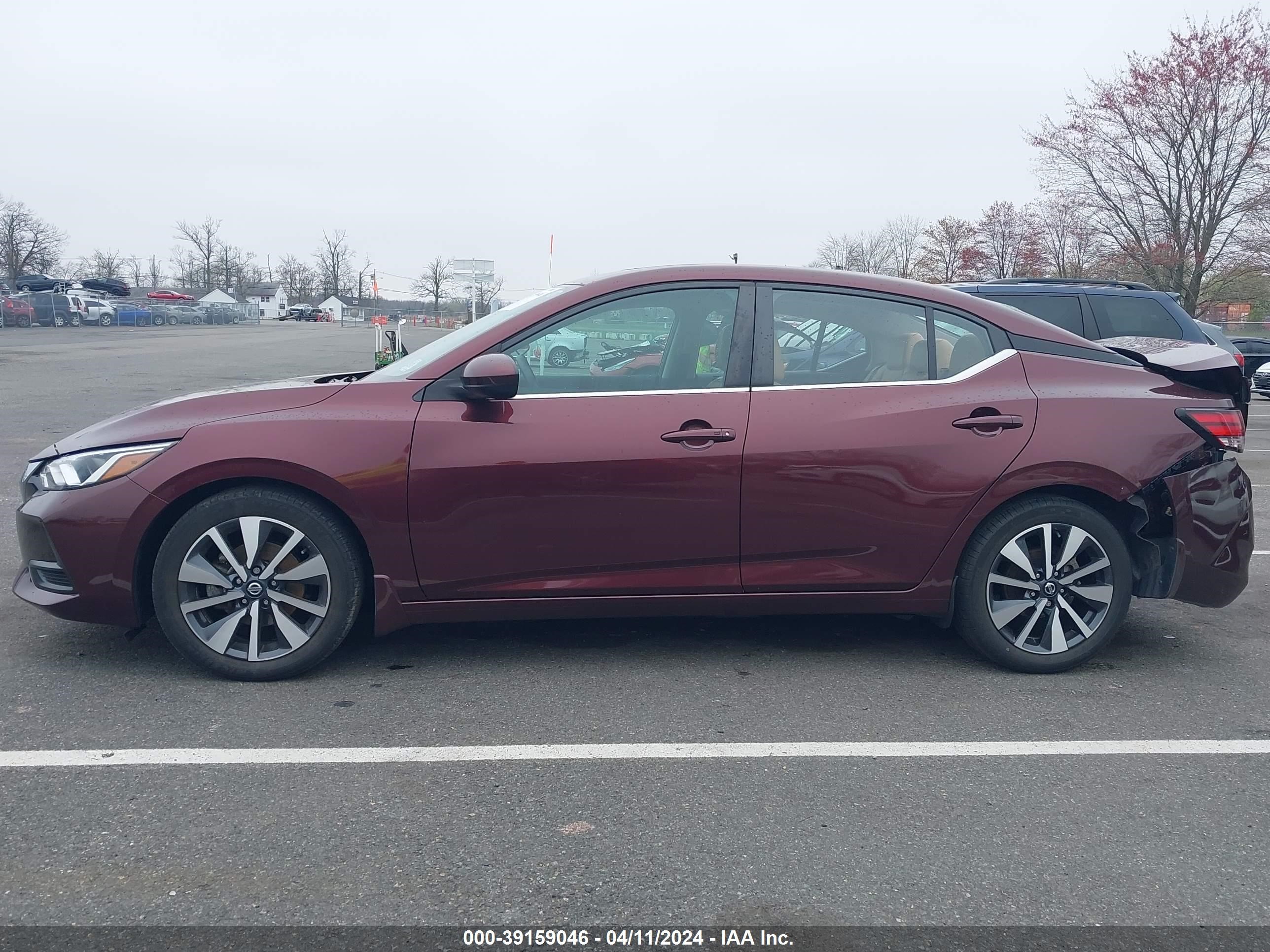 2021 Nissan Sentra Sv Xtronic Cvt vin: 3N1AB8CV1MY247627