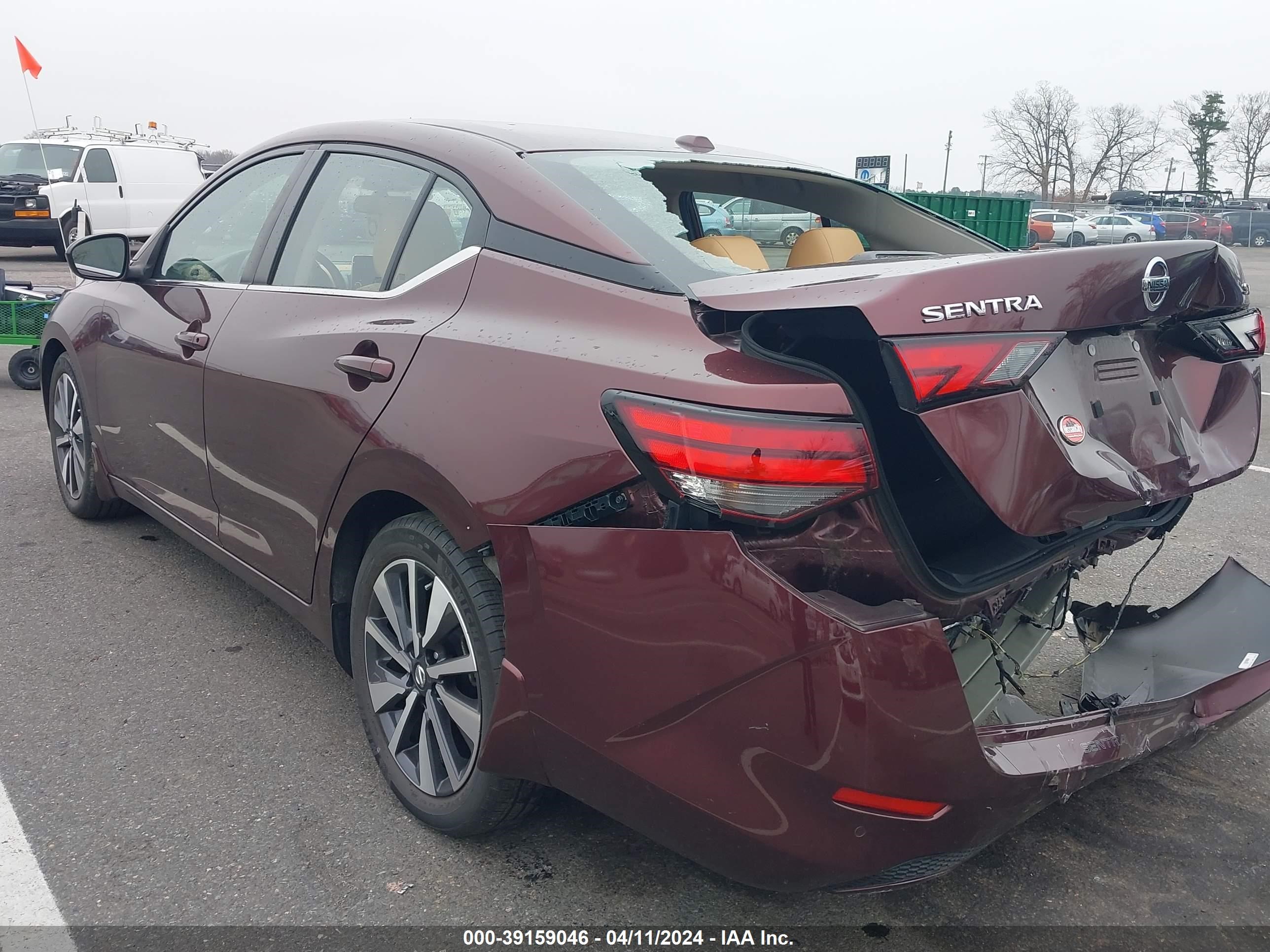 2021 Nissan Sentra Sv Xtronic Cvt vin: 3N1AB8CV1MY247627