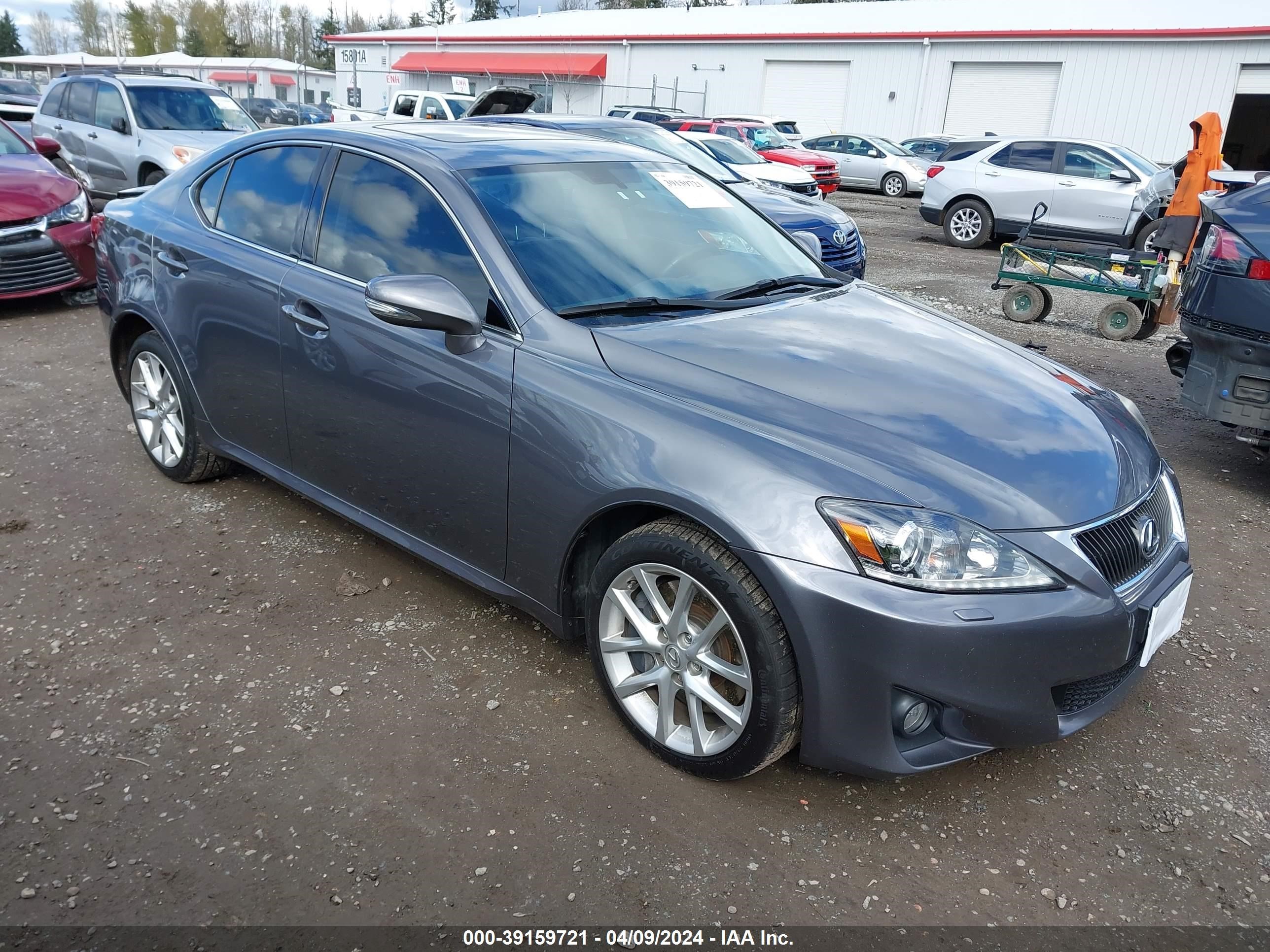 2012 Lexus Is 350 vin: JTHCE5C23C5002372