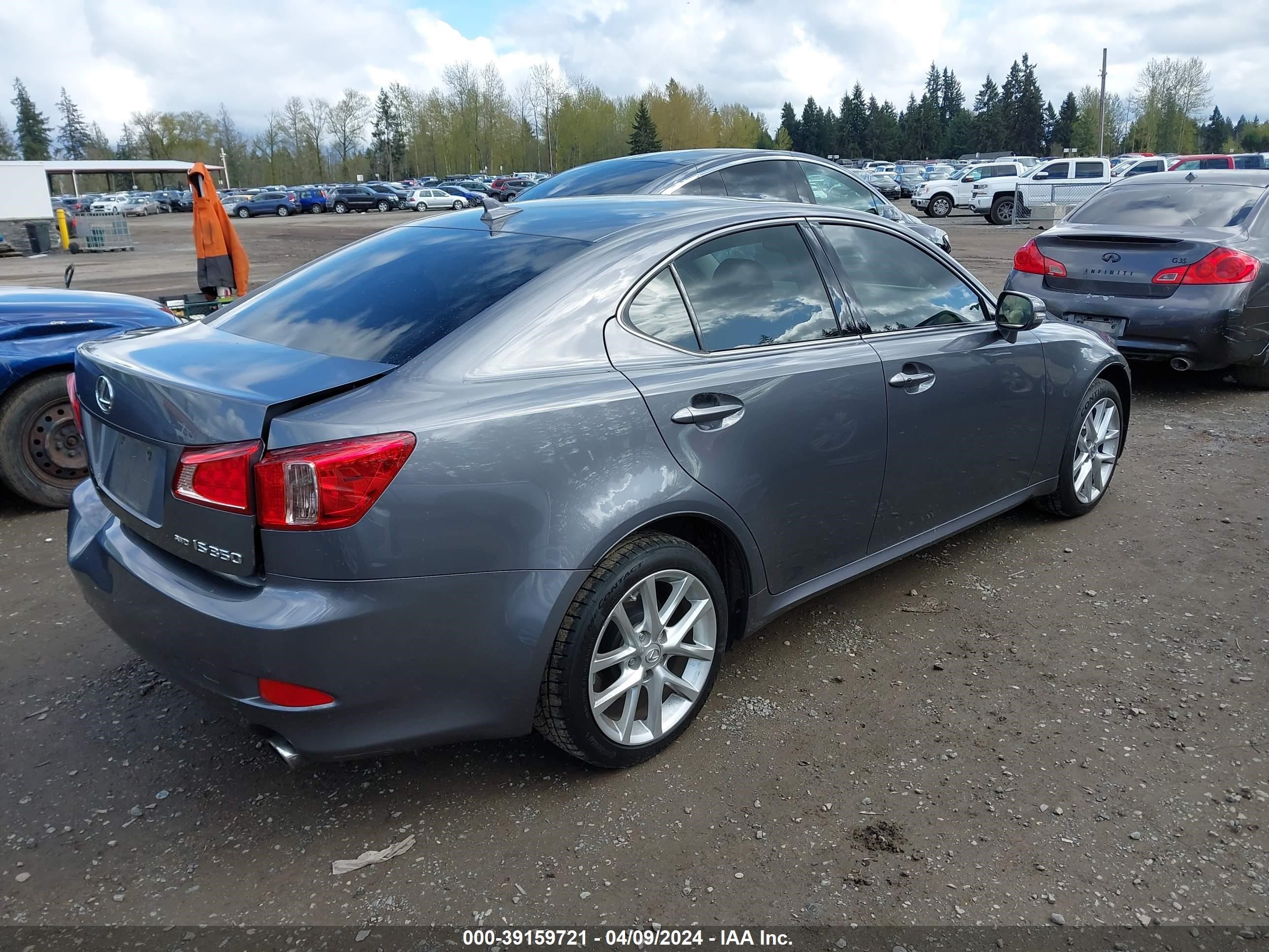 2012 Lexus Is 350 vin: JTHCE5C23C5002372