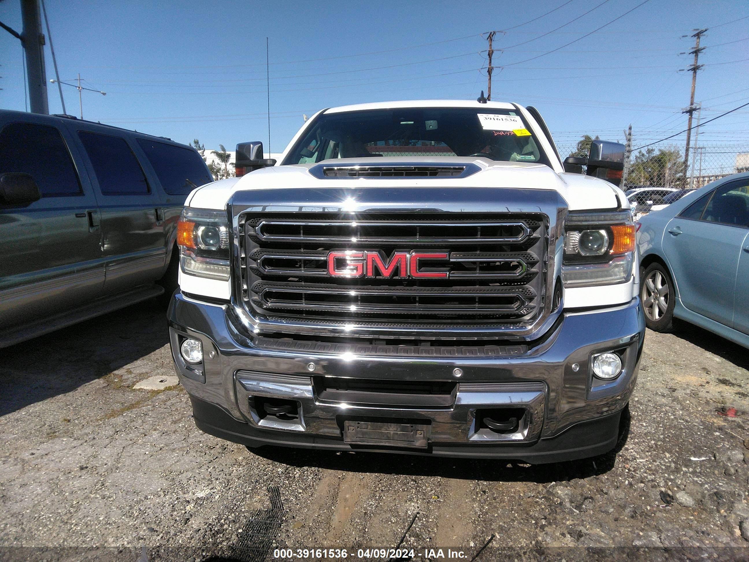 2019 GMC Sierra 2500Hd Slt vin: 1GT12REY1KF234049