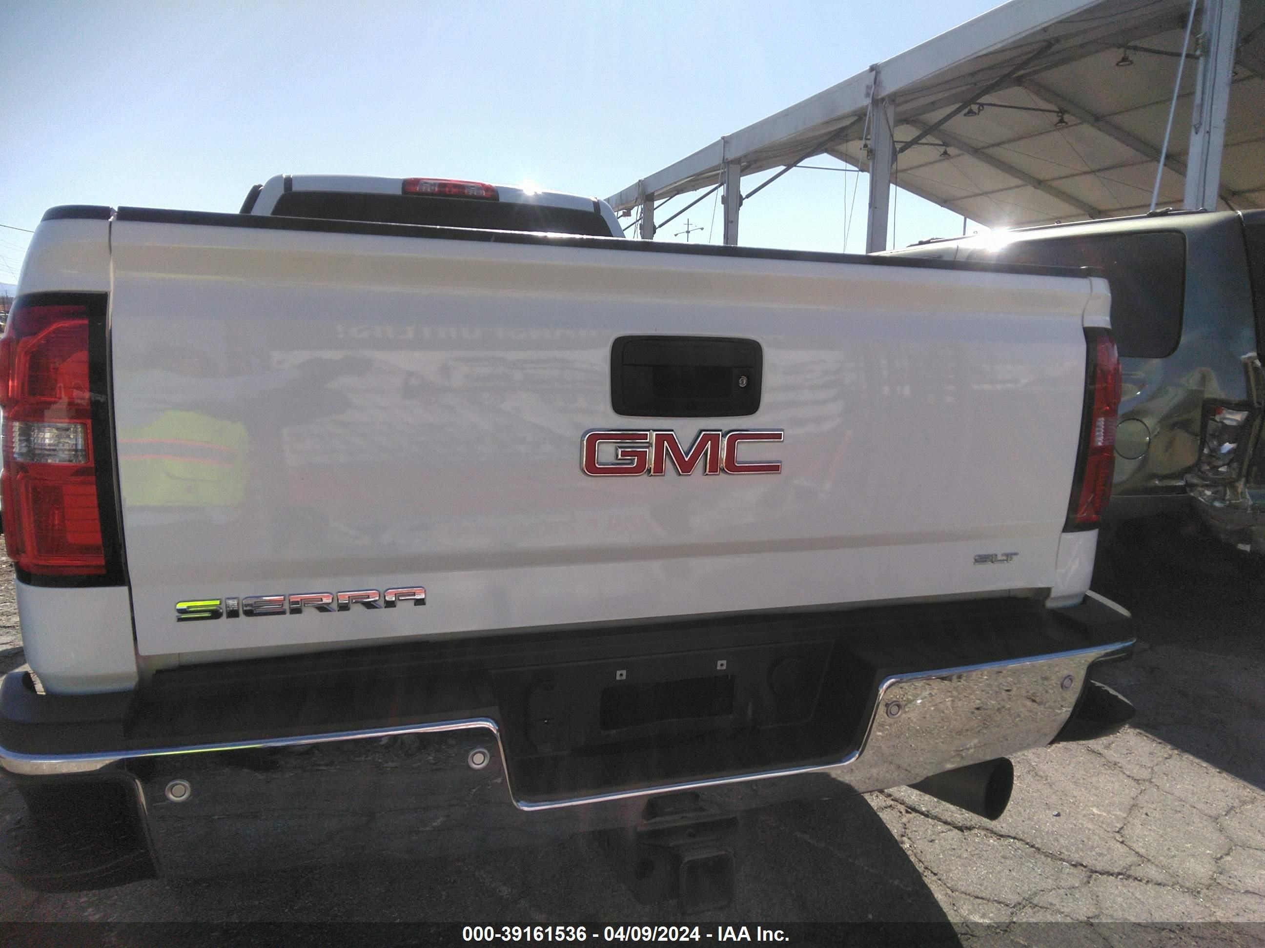 2019 GMC Sierra 2500Hd Slt vin: 1GT12REY1KF234049