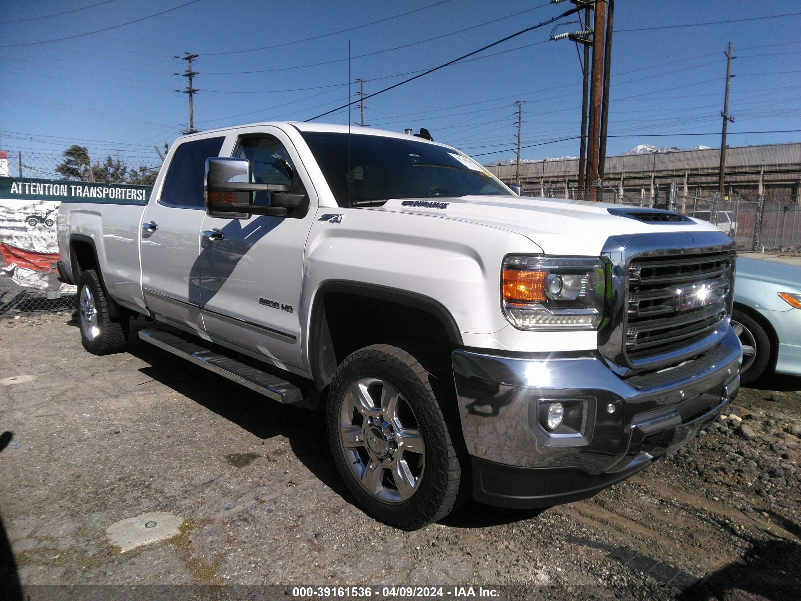 2019 GMC Sierra 2500Hd Slt vin: 1GT12REY1KF234049