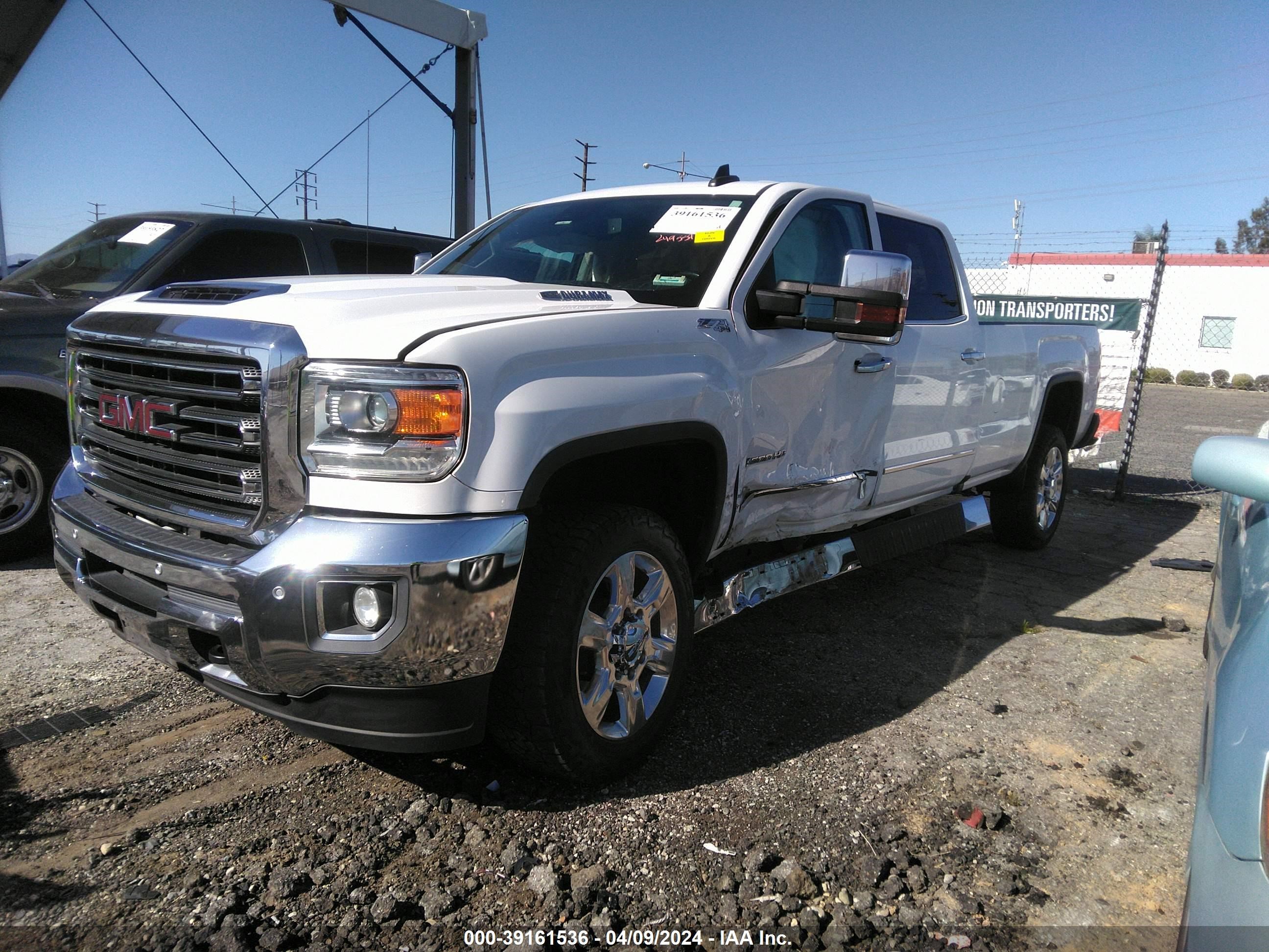 2019 GMC Sierra 2500Hd Slt vin: 1GT12REY1KF234049