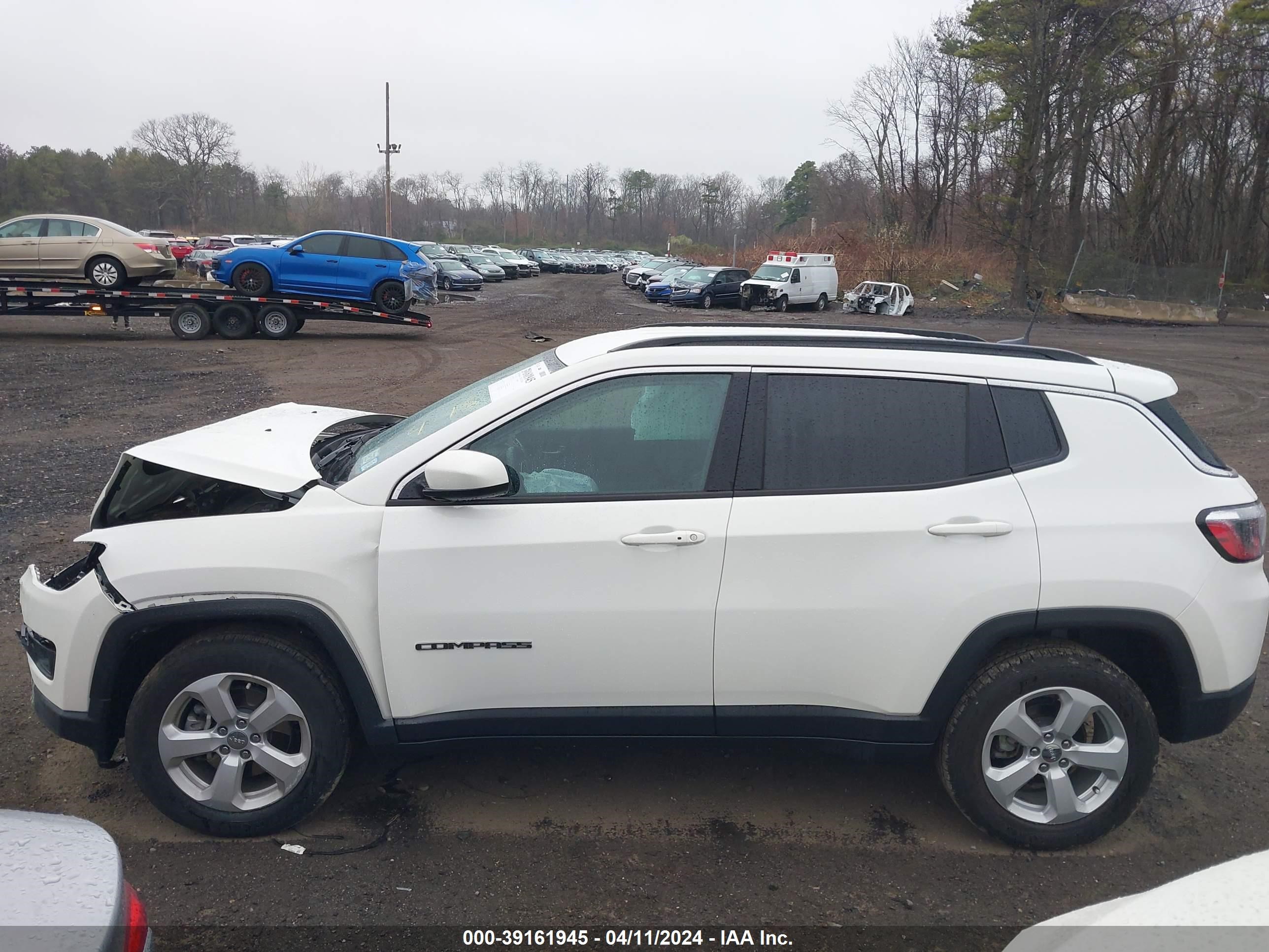 2021 Jeep Compass Latitude 4X4 vin: 3C4NJDBB4MT551842