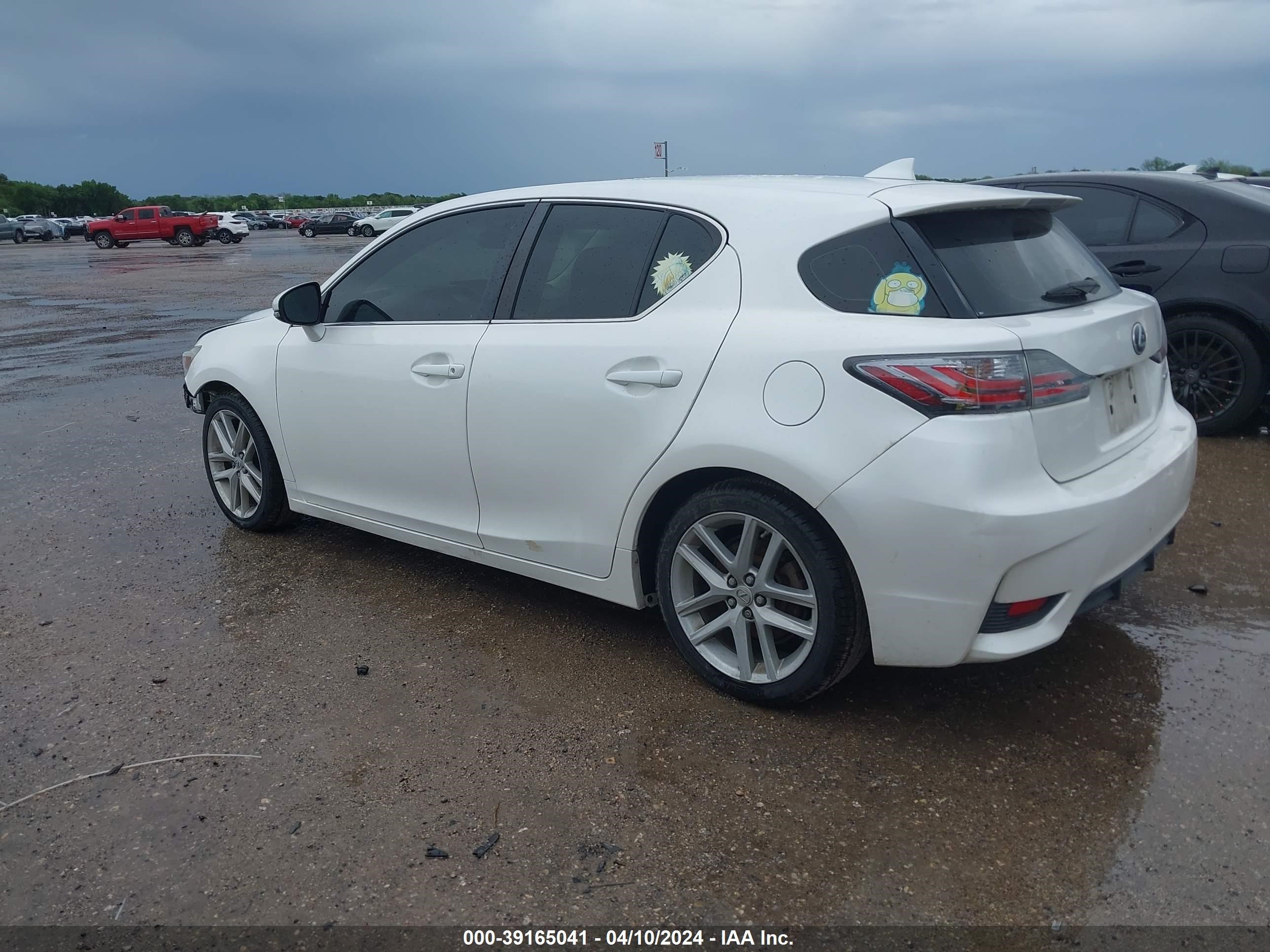 2015 Lexus Ct 200H vin: JTHKD5BH7F2213844