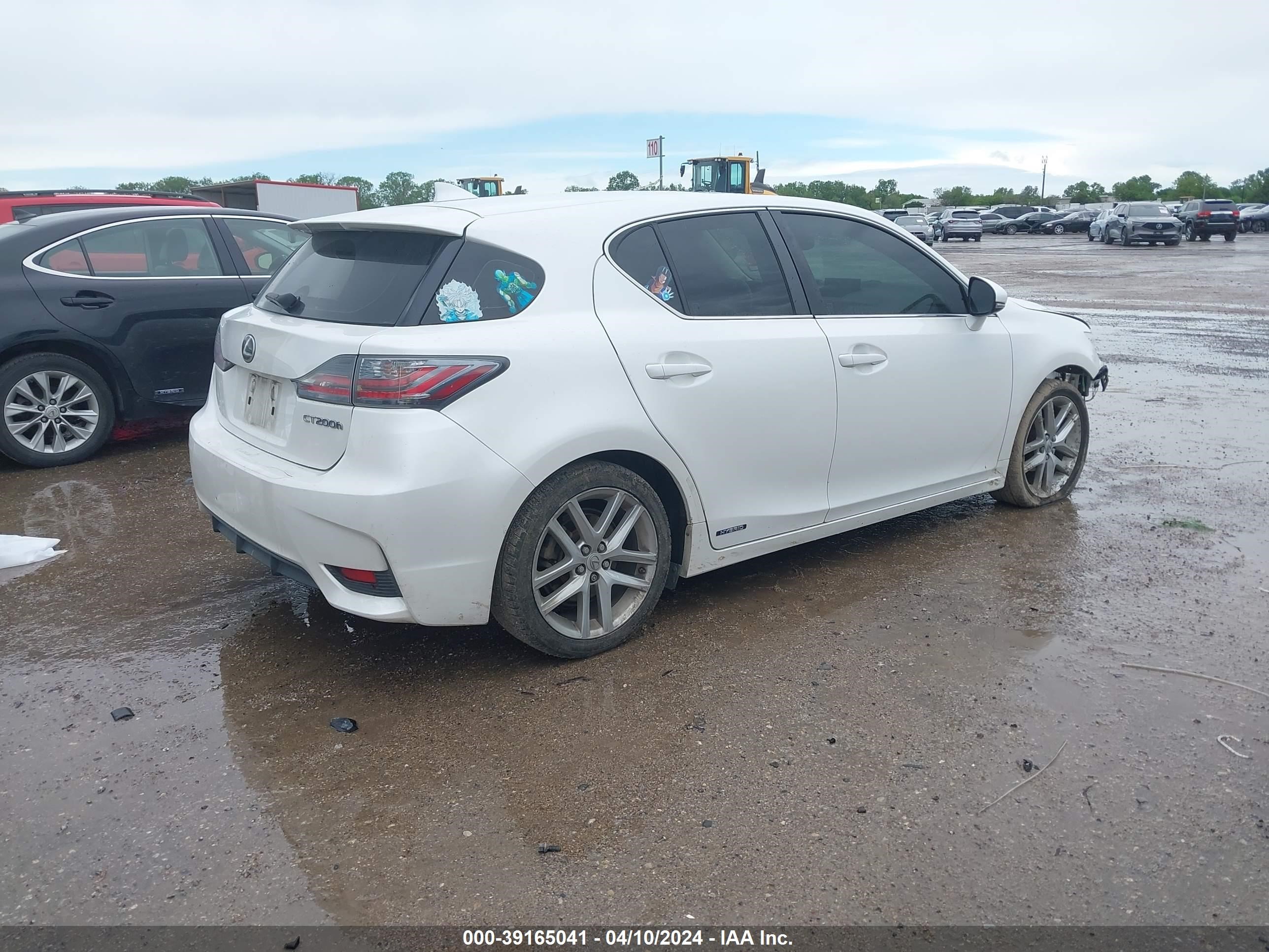 2015 Lexus Ct 200H vin: JTHKD5BH7F2213844