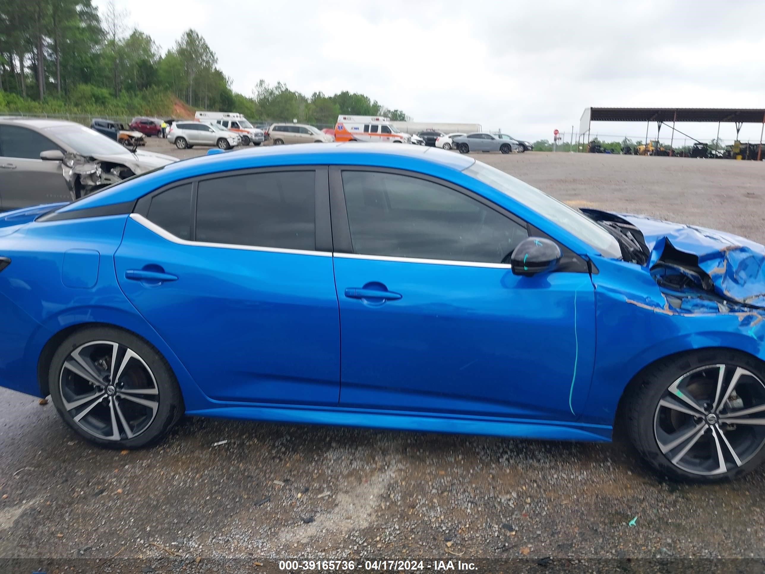 2021 Nissan Sentra Sr Xtronic Cvt vin: 3N1AB8DV5MY262565