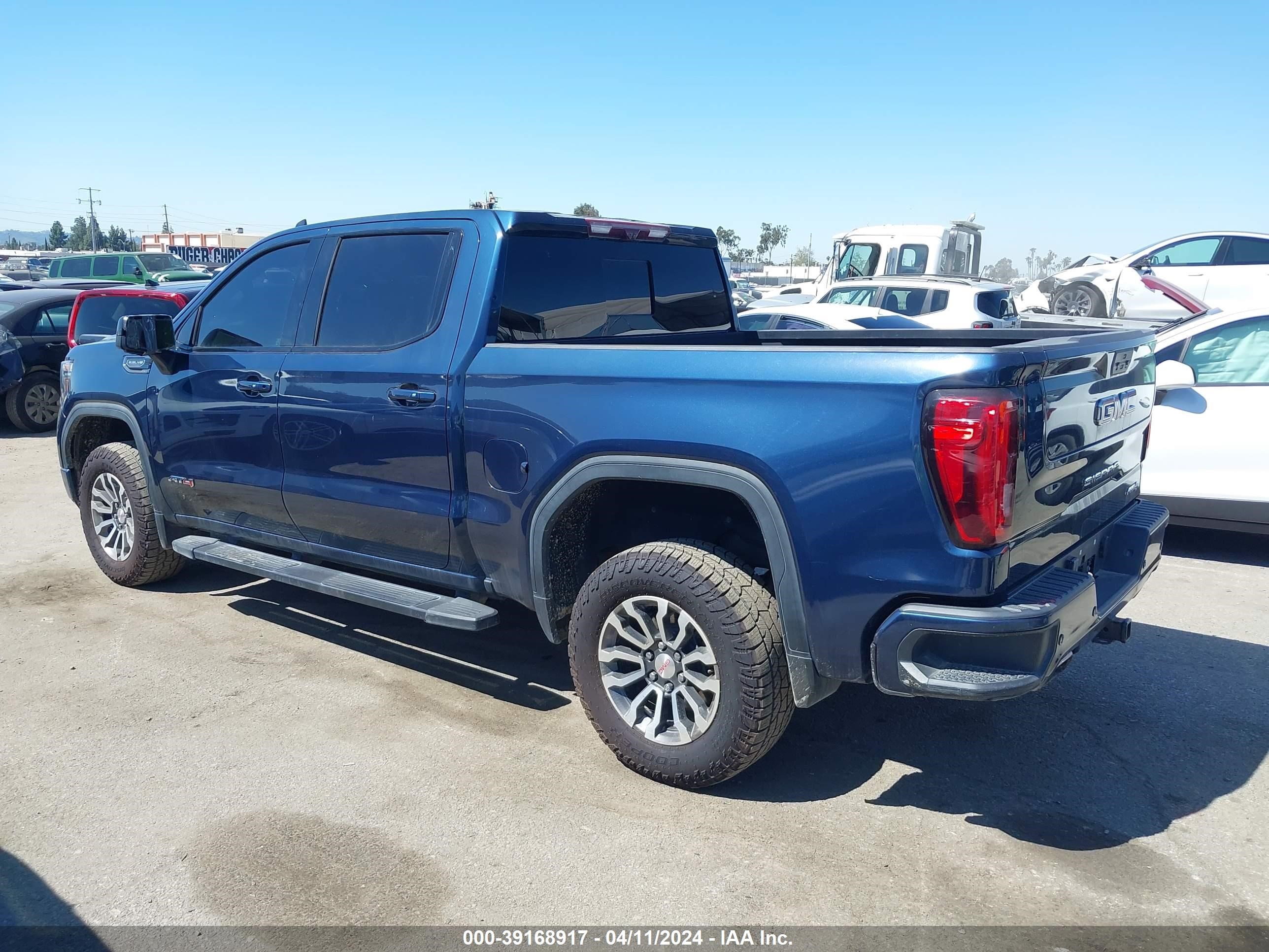 2020 GMC Sierra 1500 4Wd Short Box At4 vin: 3GTP9EED4LG395426