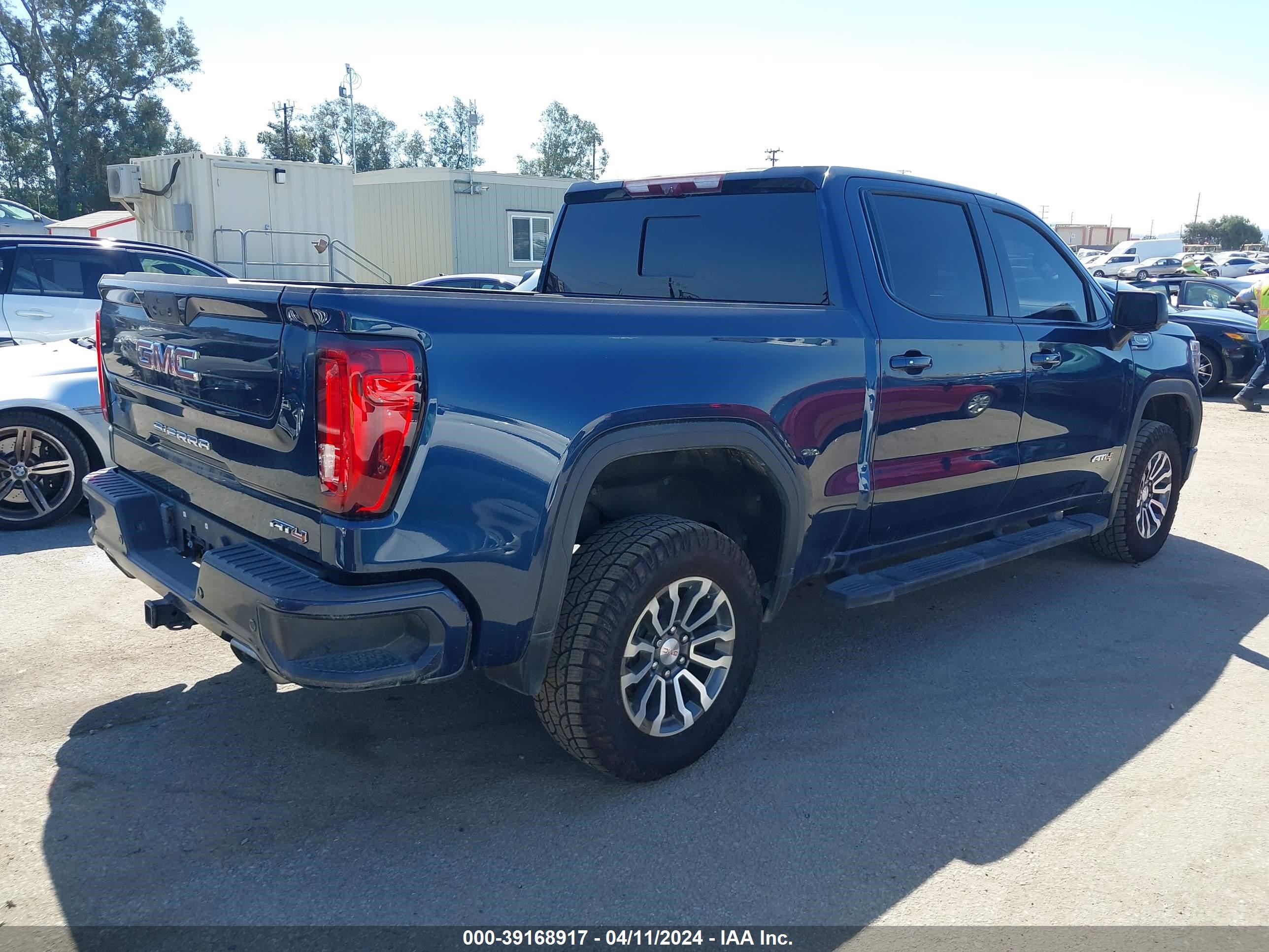 2020 GMC Sierra 1500 4Wd Short Box At4 vin: 3GTP9EED4LG395426