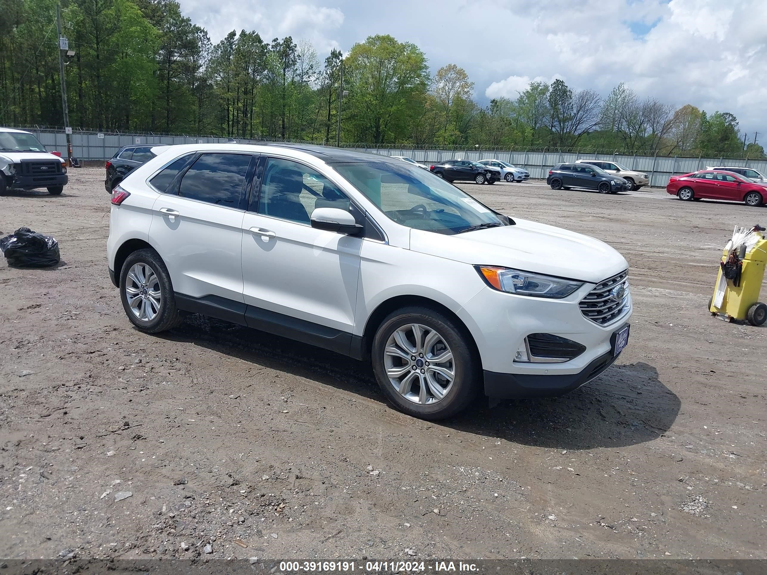 2021 Ford Edge Titanium vin: 2FMPK3K96MBA13745