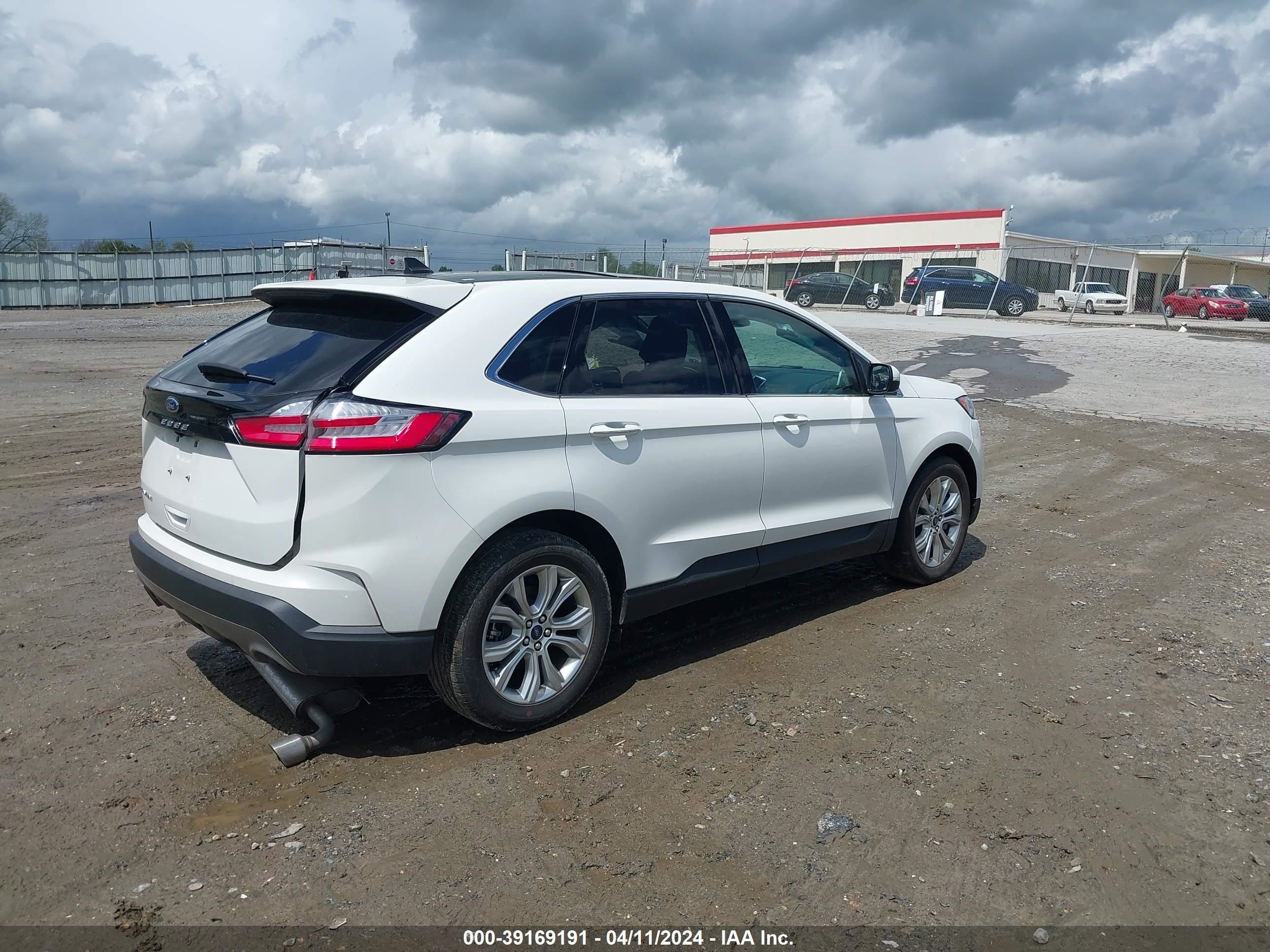 2021 Ford Edge Titanium vin: 2FMPK3K96MBA13745