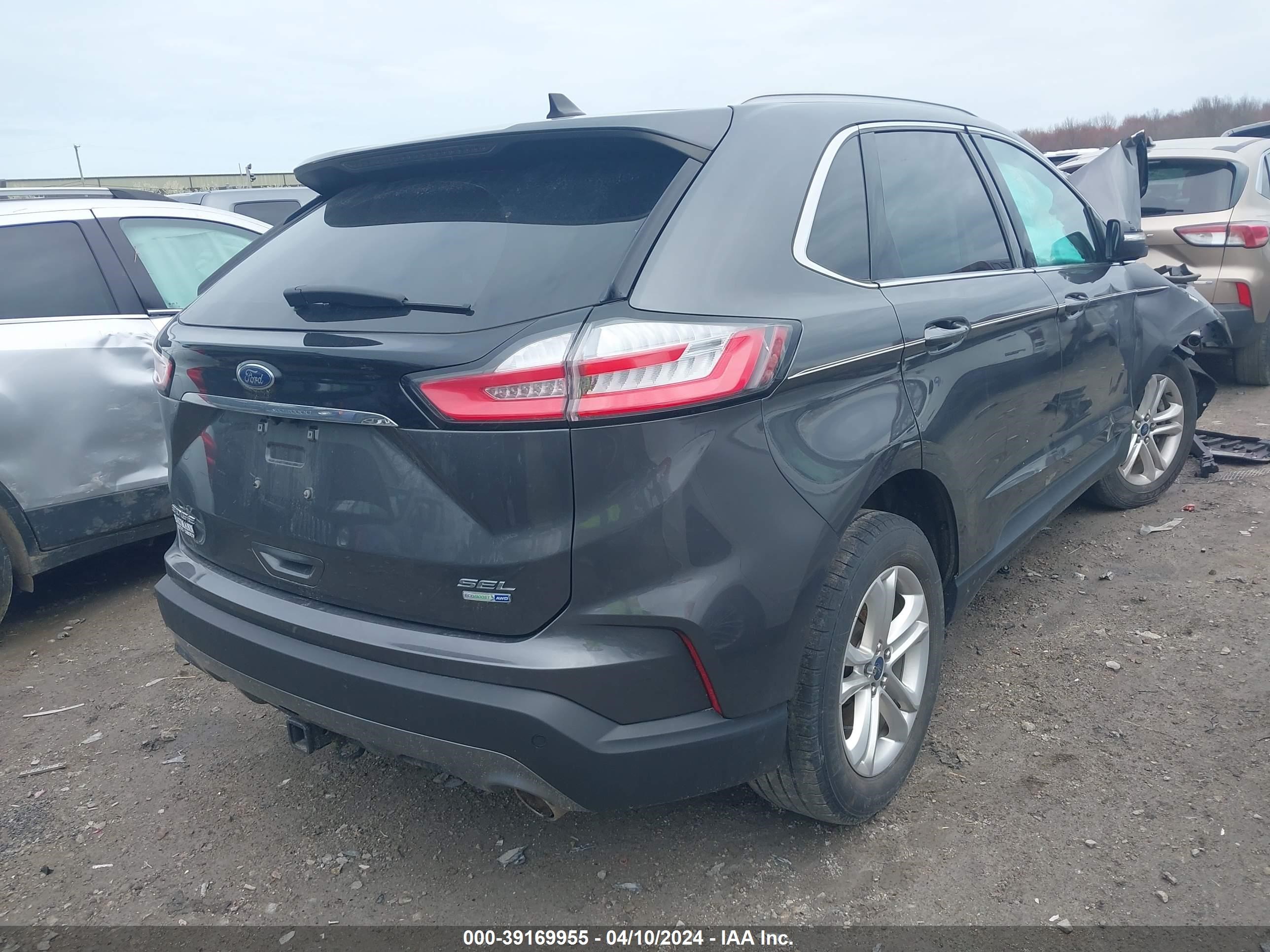 2020 Ford Edge Sel vin: 2FMPK4J91LBB18960