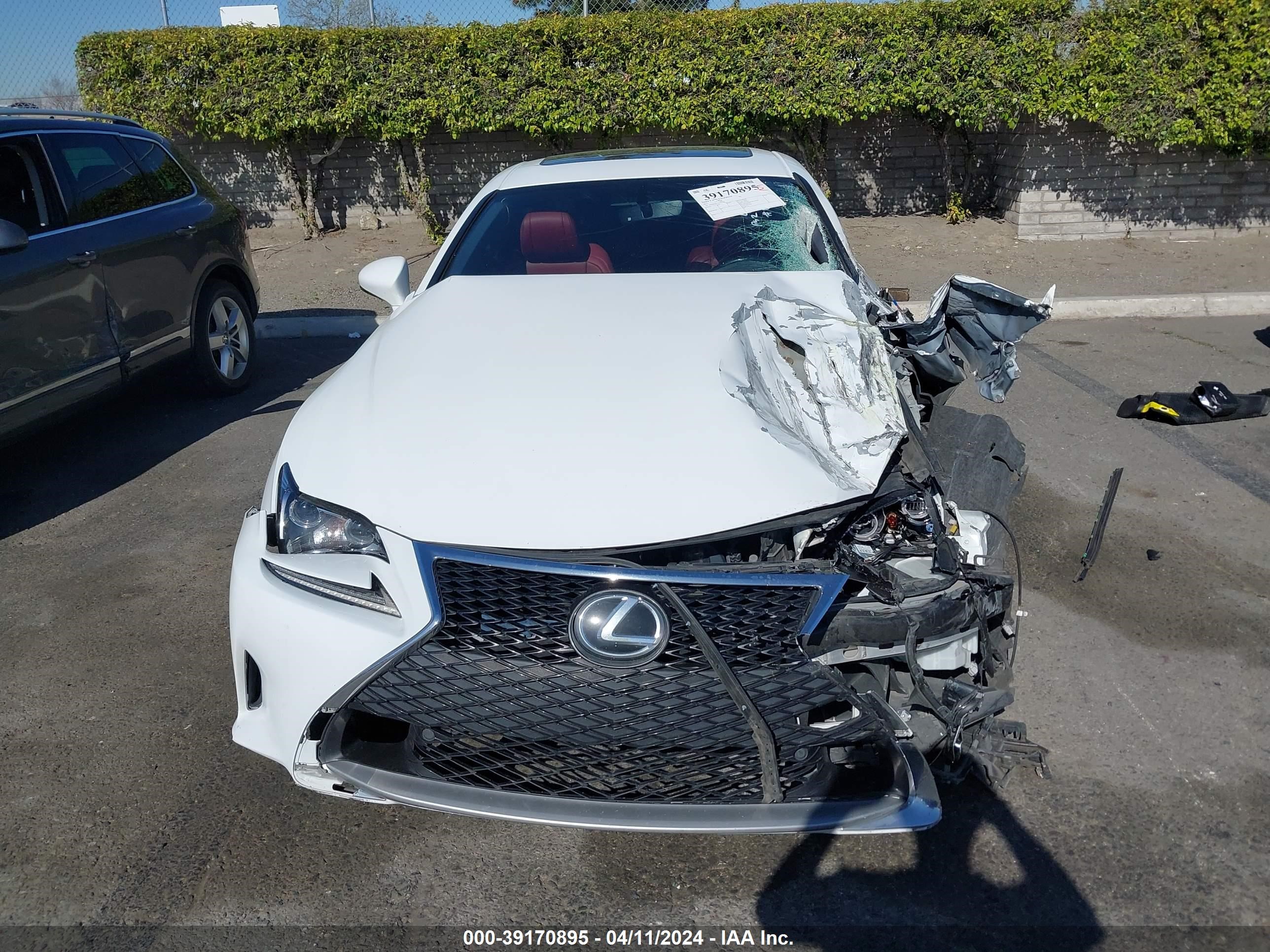 2017 Lexus Rc 200T vin: JTHHA5BC7H5005049