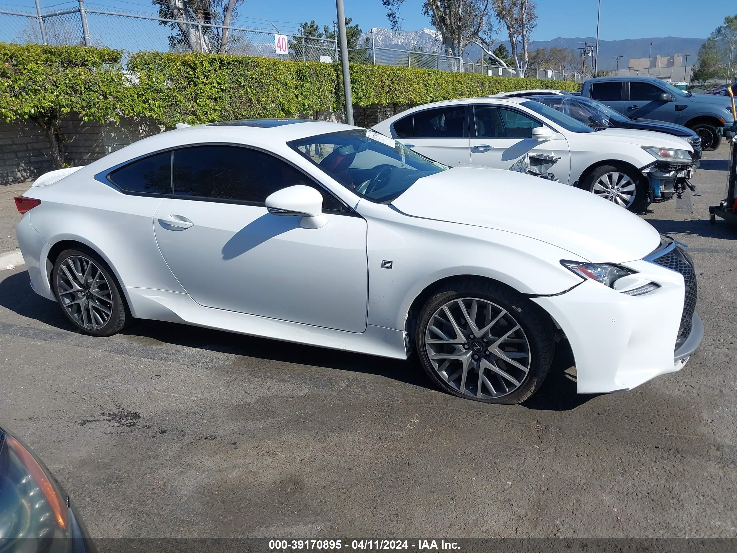 2017 Lexus Rc 200T vin: JTHHA5BC7H5005049