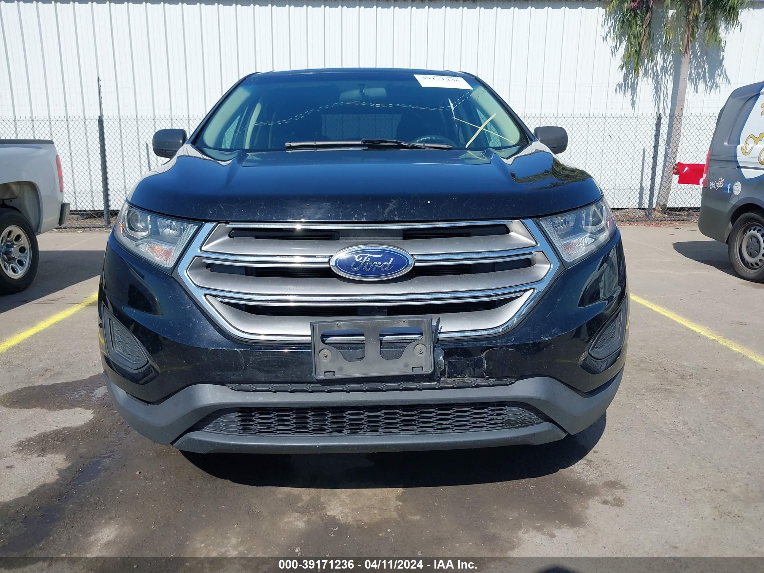 2018 Ford Edge Se vin: 2FMPK3G91JBB73181