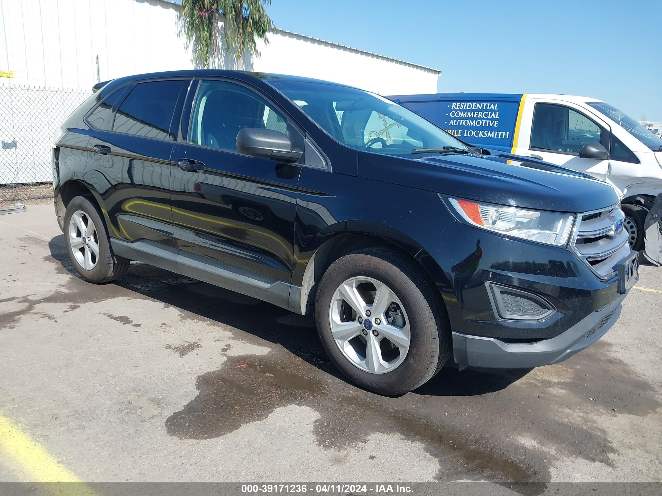 2018 Ford Edge Se vin: 2FMPK3G91JBB73181