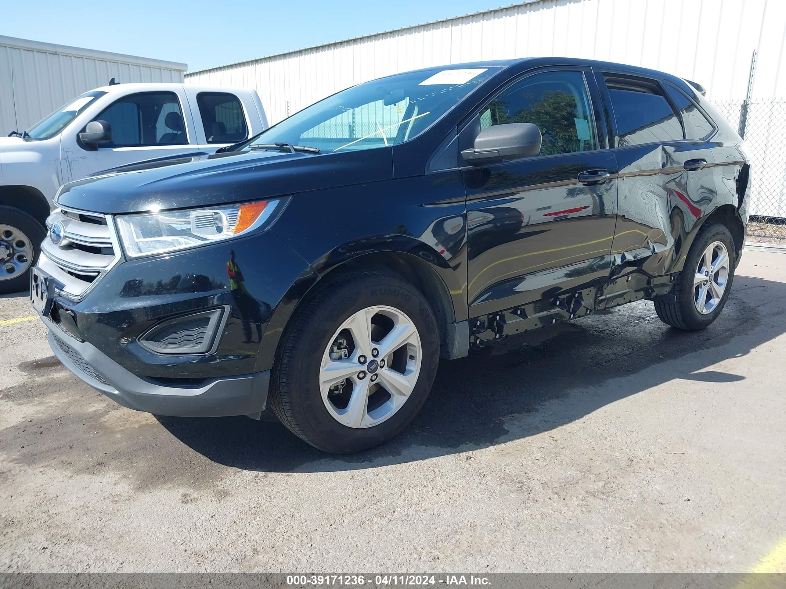 2018 Ford Edge Se vin: 2FMPK3G91JBB73181