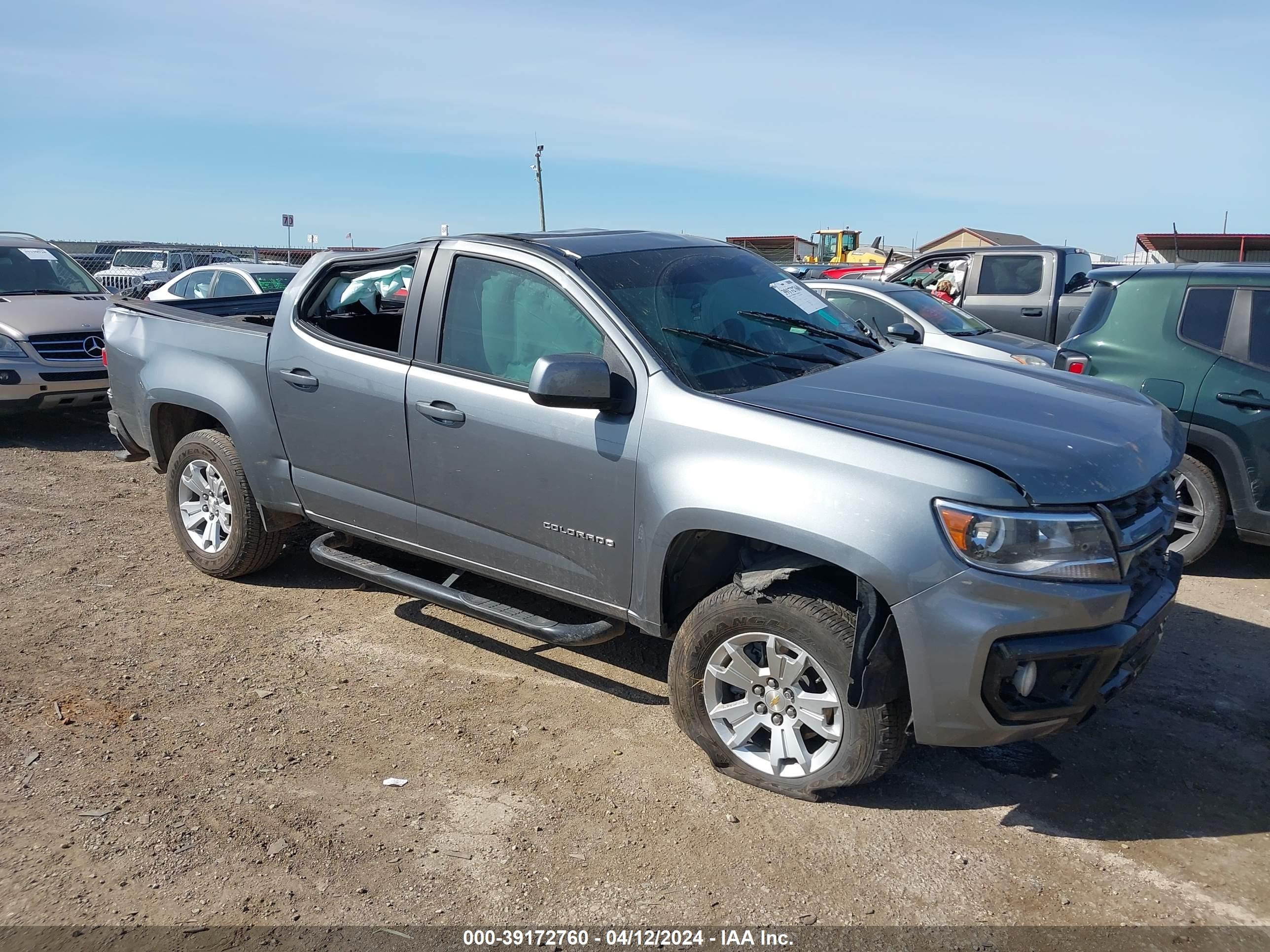 2022 Chevrolet Colorado 2Wd Short Box Lt vin: 1GCGSCEN6N1217293