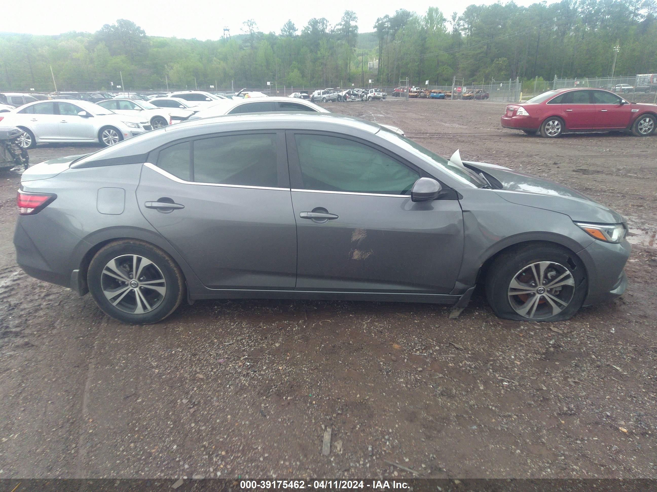 2020 Nissan Sentra Sv Xtronic Cvt vin: 3N1AB8CV7LY208040