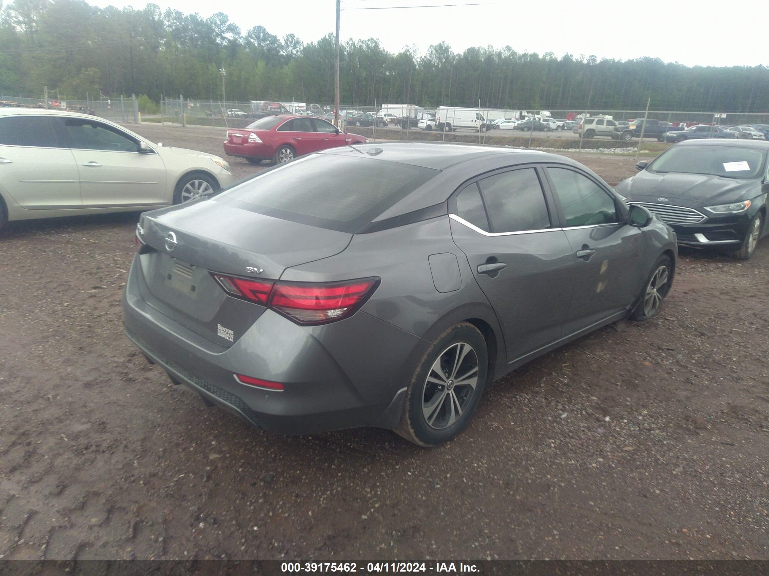 2020 Nissan Sentra Sv Xtronic Cvt vin: 3N1AB8CV7LY208040