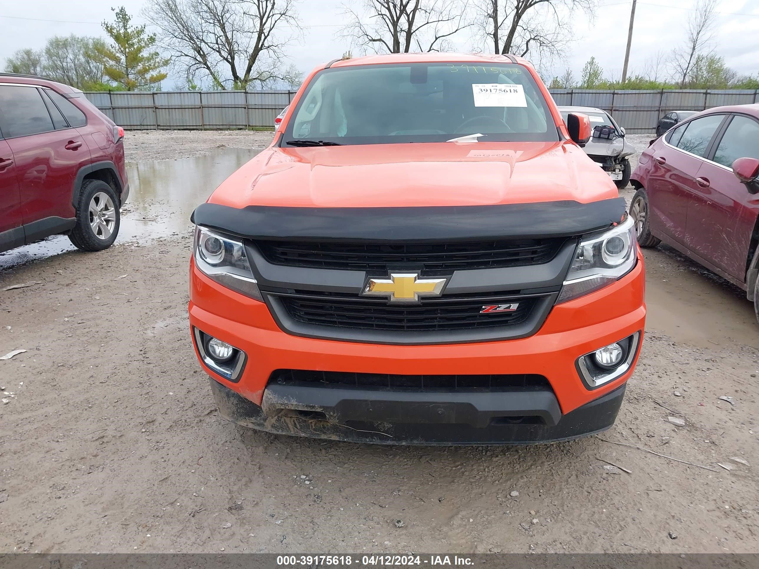 2019 Chevrolet Colorado Z71 vin: 1GCGTDEN3K1133253