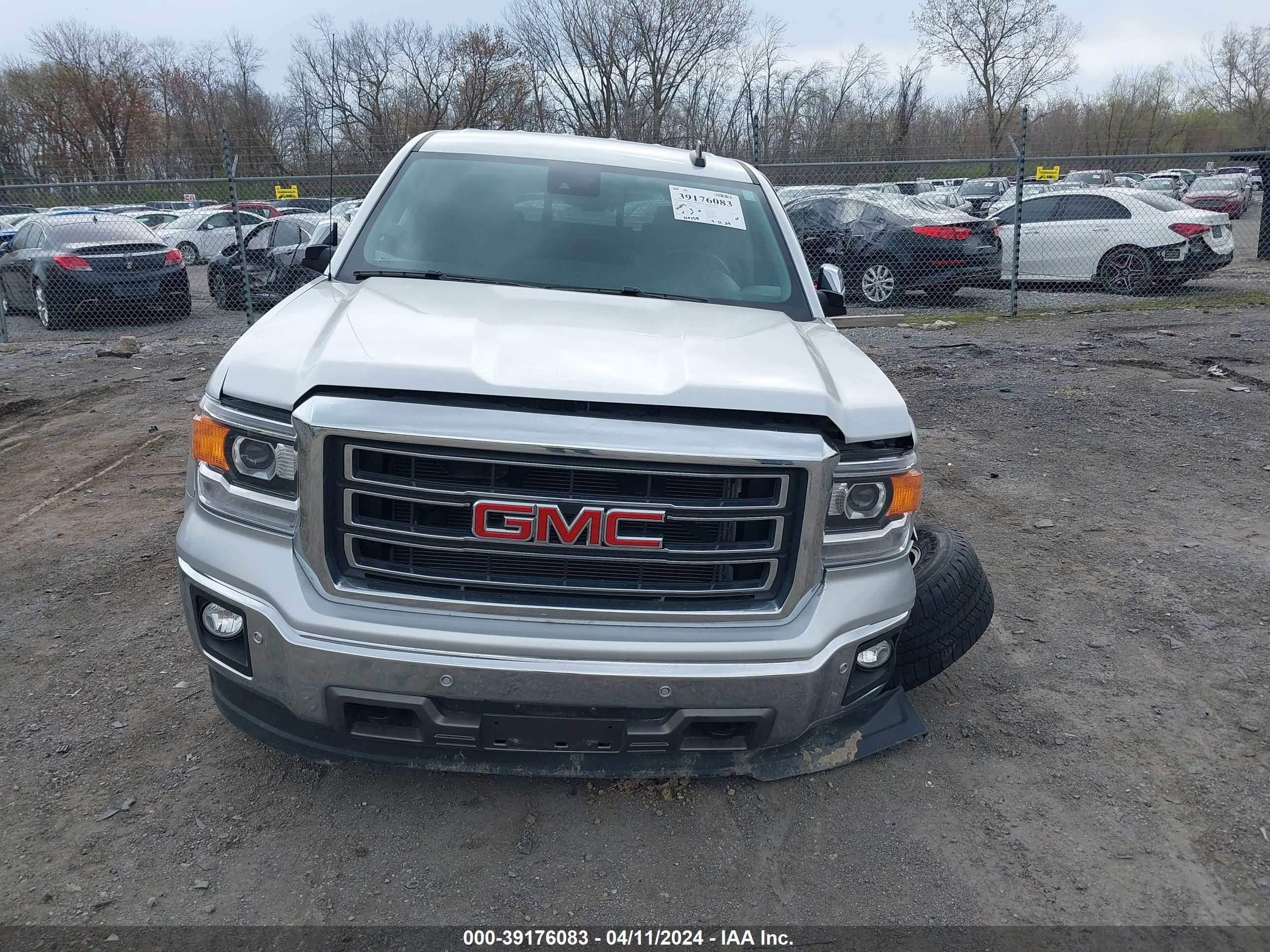 2015 GMC Sierra 1500 Slt vin: 3GTU2VECXFG146776