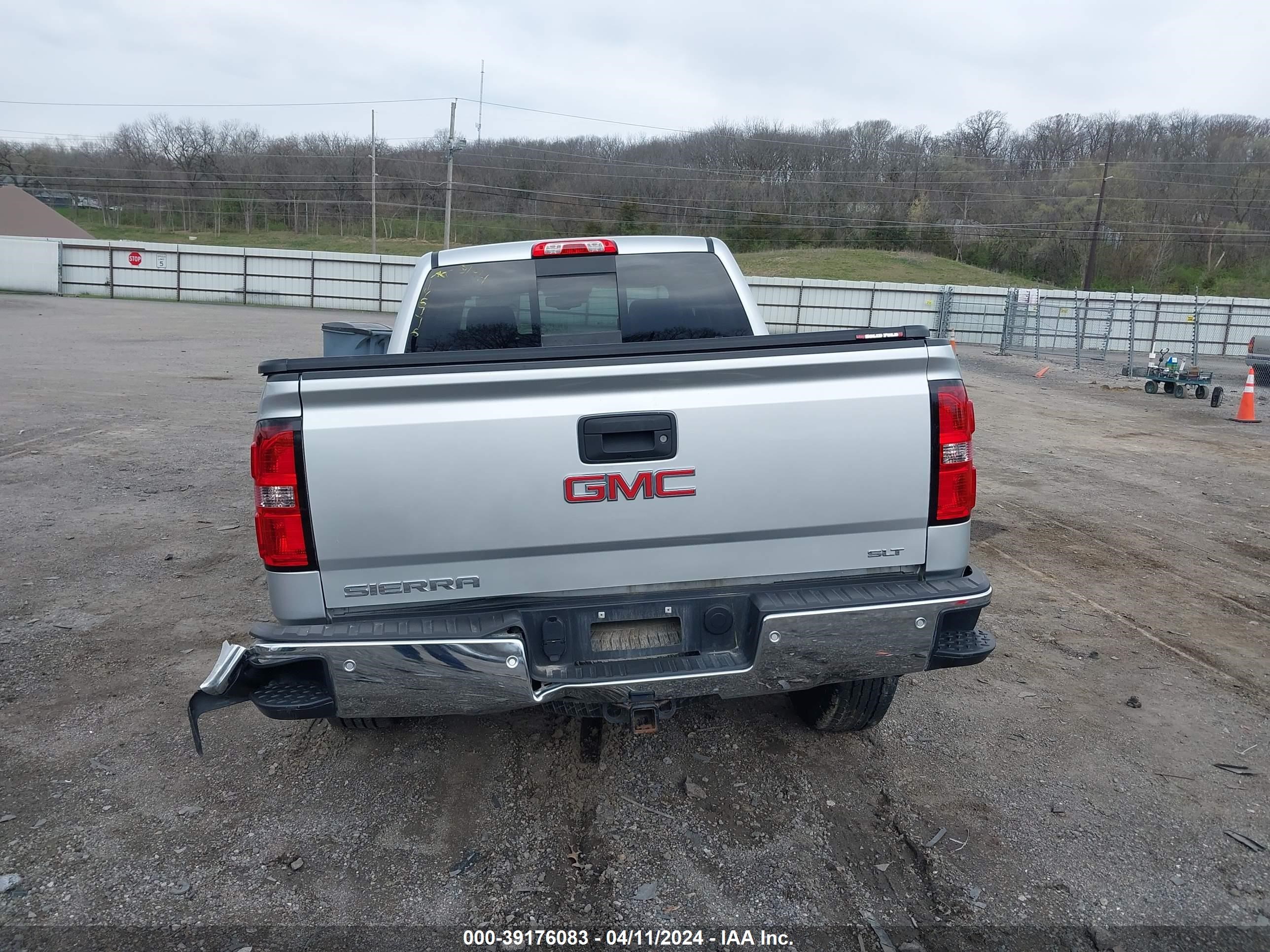 2015 GMC Sierra 1500 Slt vin: 3GTU2VECXFG146776