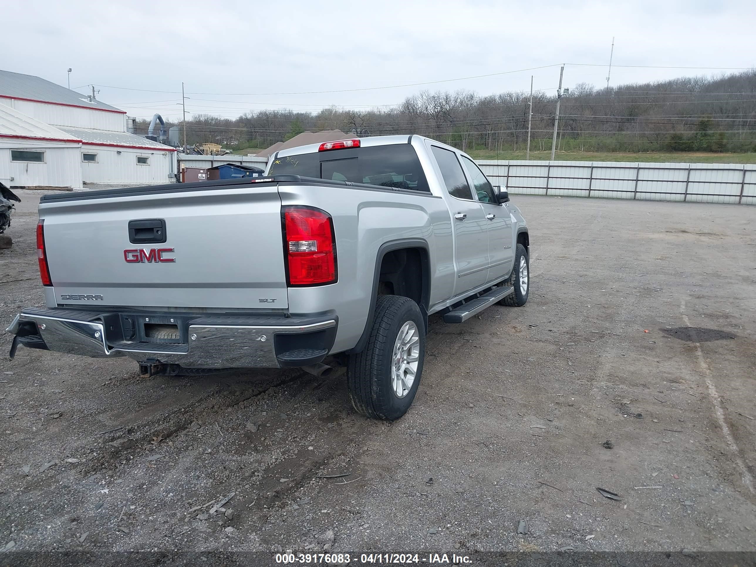 2015 GMC Sierra 1500 Slt vin: 3GTU2VECXFG146776