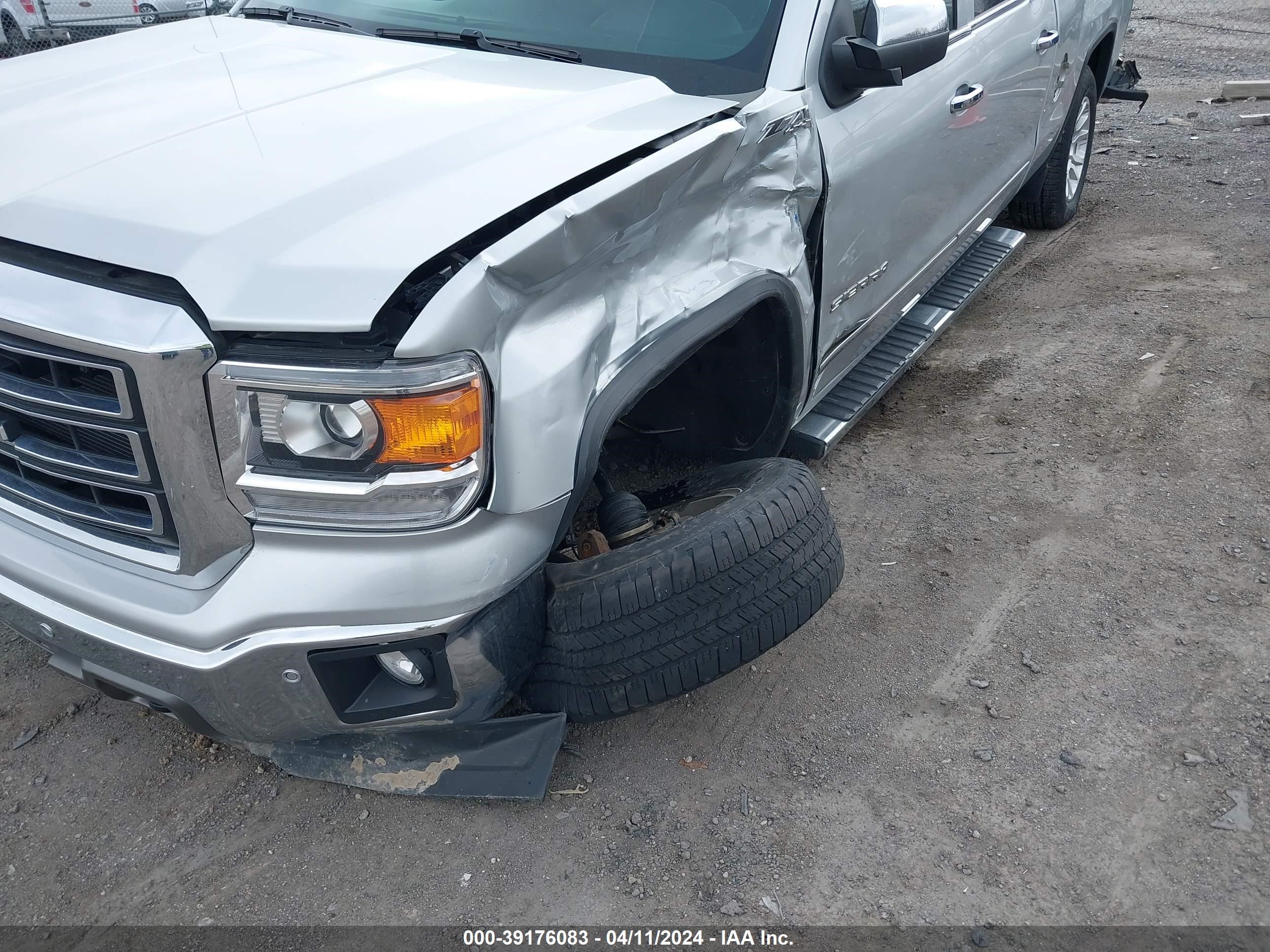 2015 GMC Sierra 1500 Slt vin: 3GTU2VECXFG146776