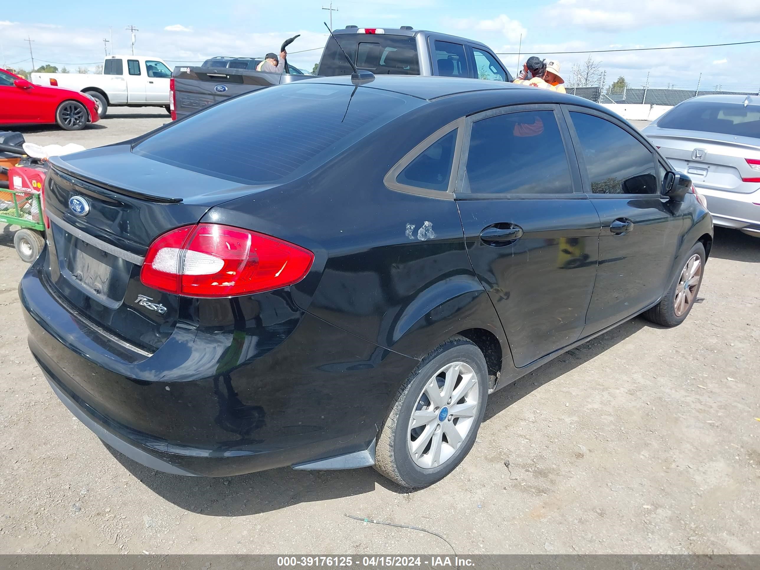 2012 Ford Fiesta Se vin: 3FADP4BJ9CM134913