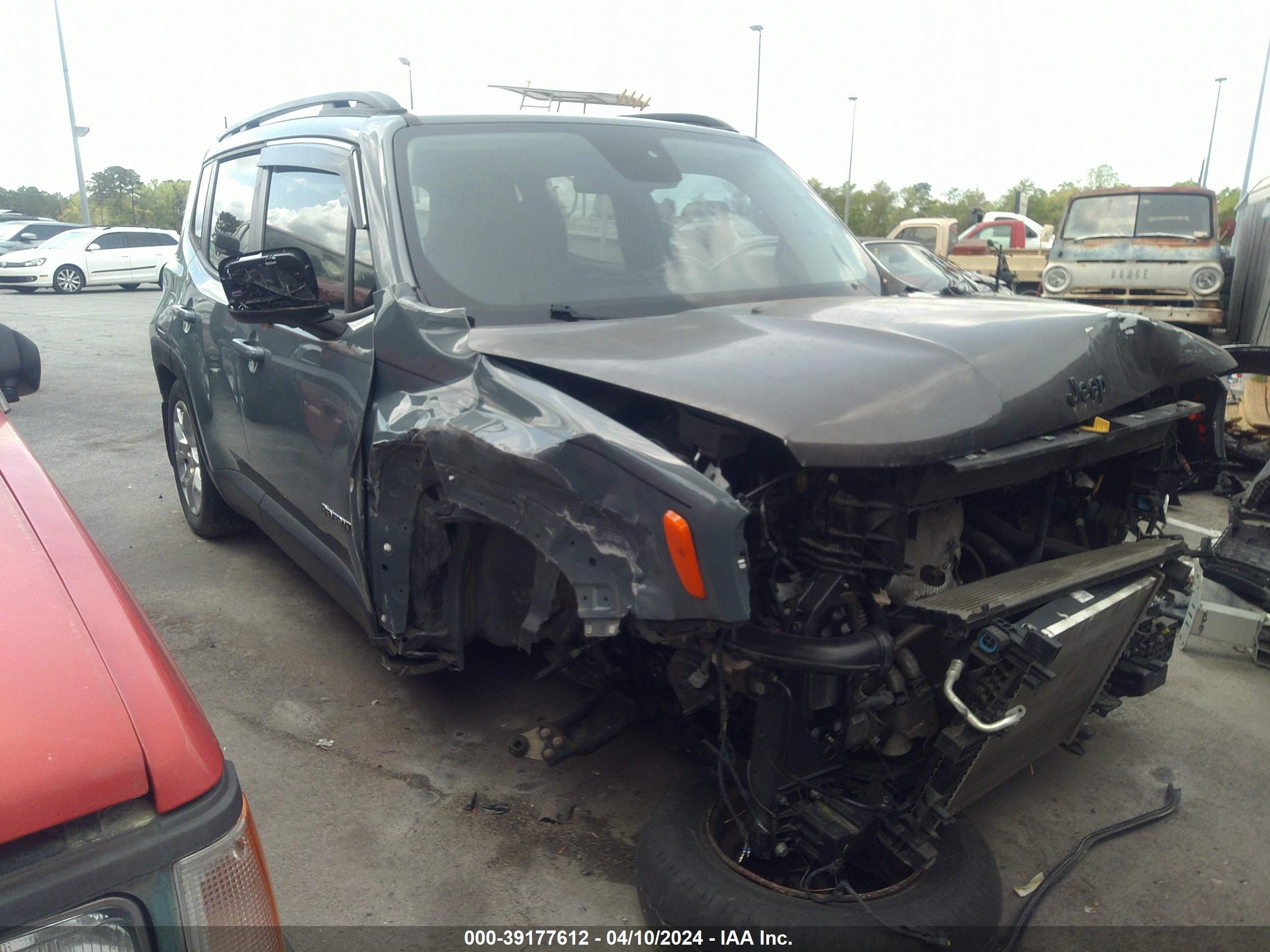 2017 Jeep Renegade Latitude Fwd vin: ZACCJABB7HPG32997