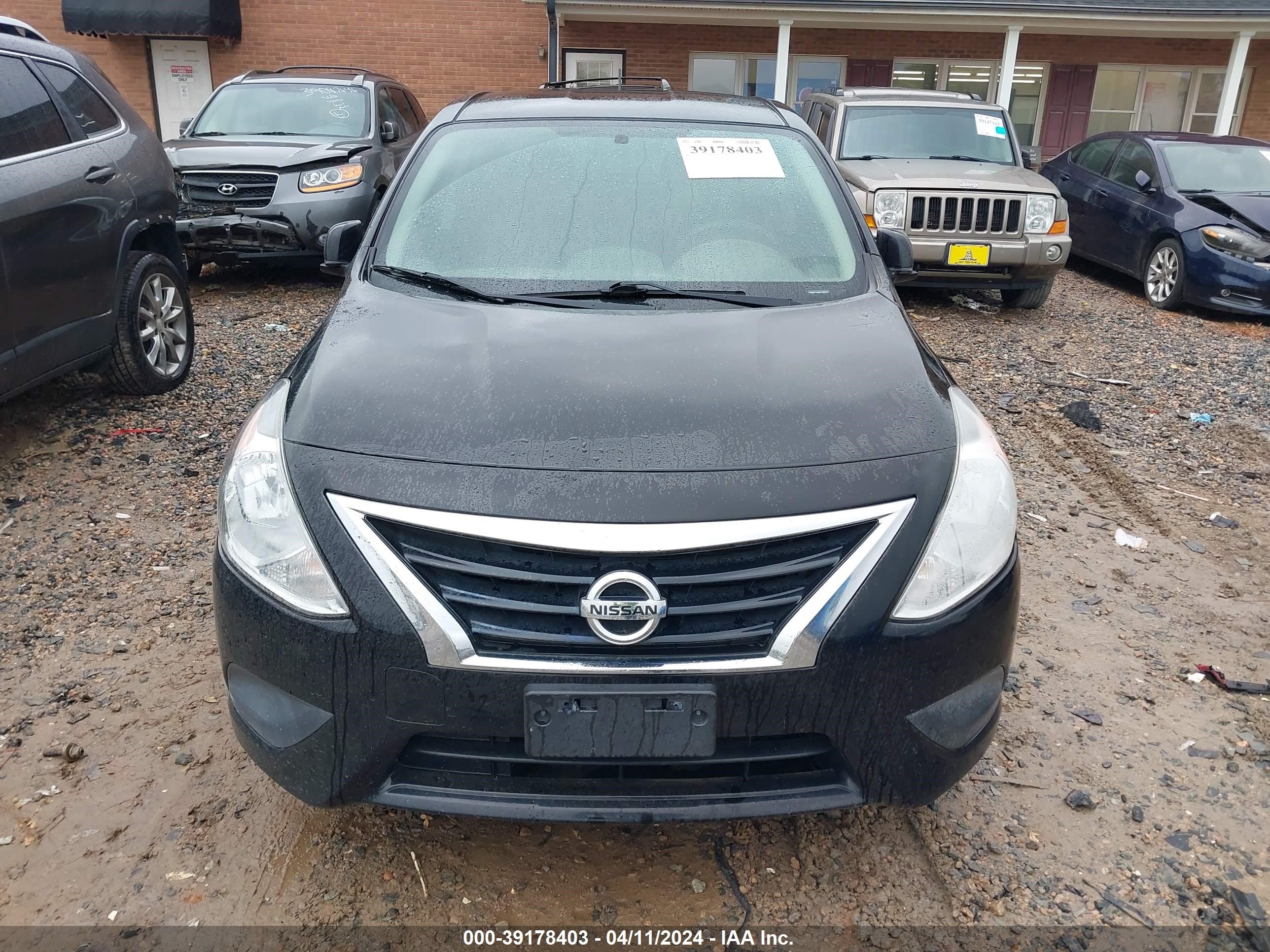 2015 Nissan Versa 1.6 S+ vin: 3N1CN7AP8FL897277