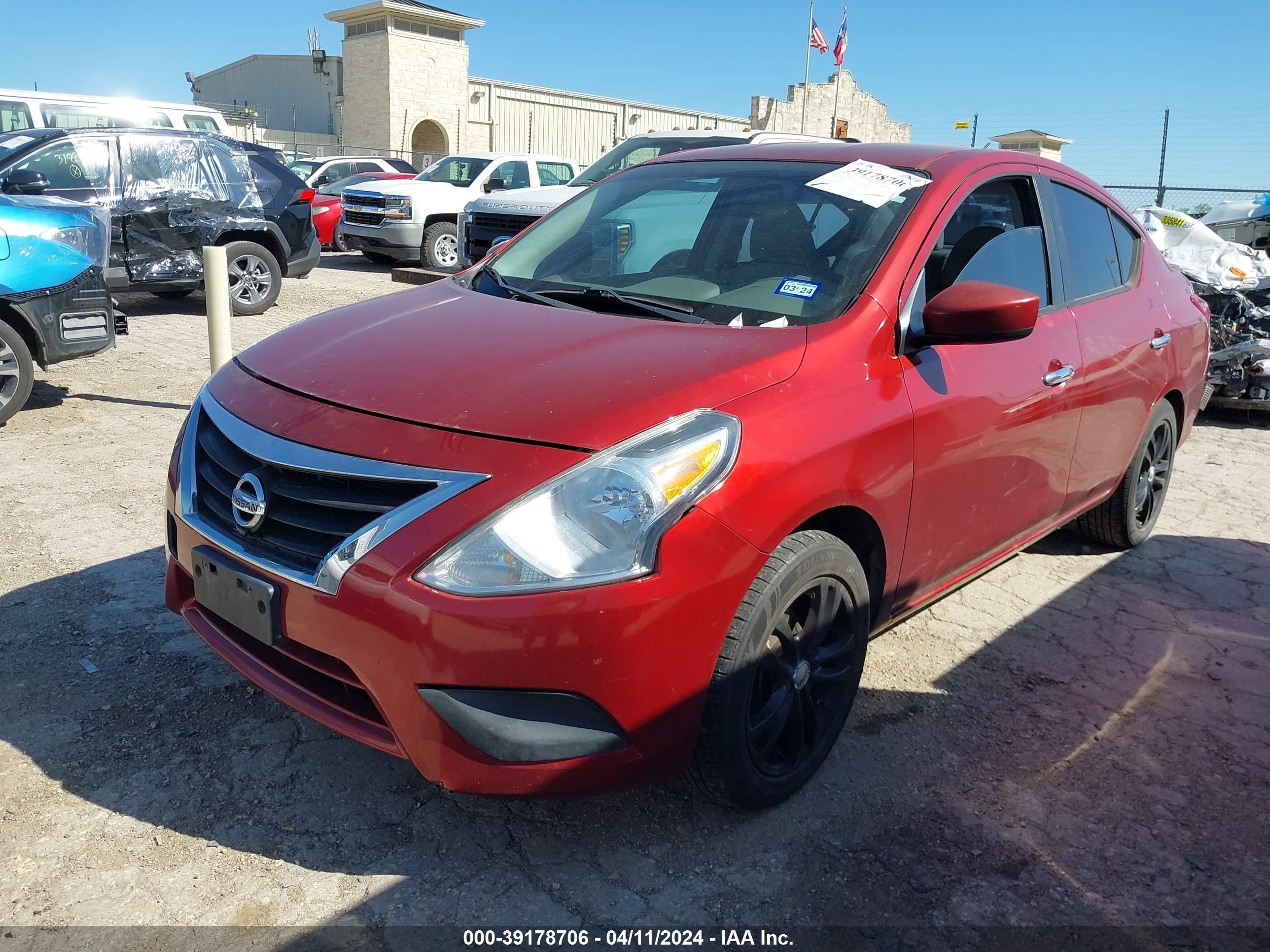 2016 Nissan Versa 1.6 S/1.6 S+/1.6 Sl/1.6 Sv vin: 3N1CN7AP4GL802084