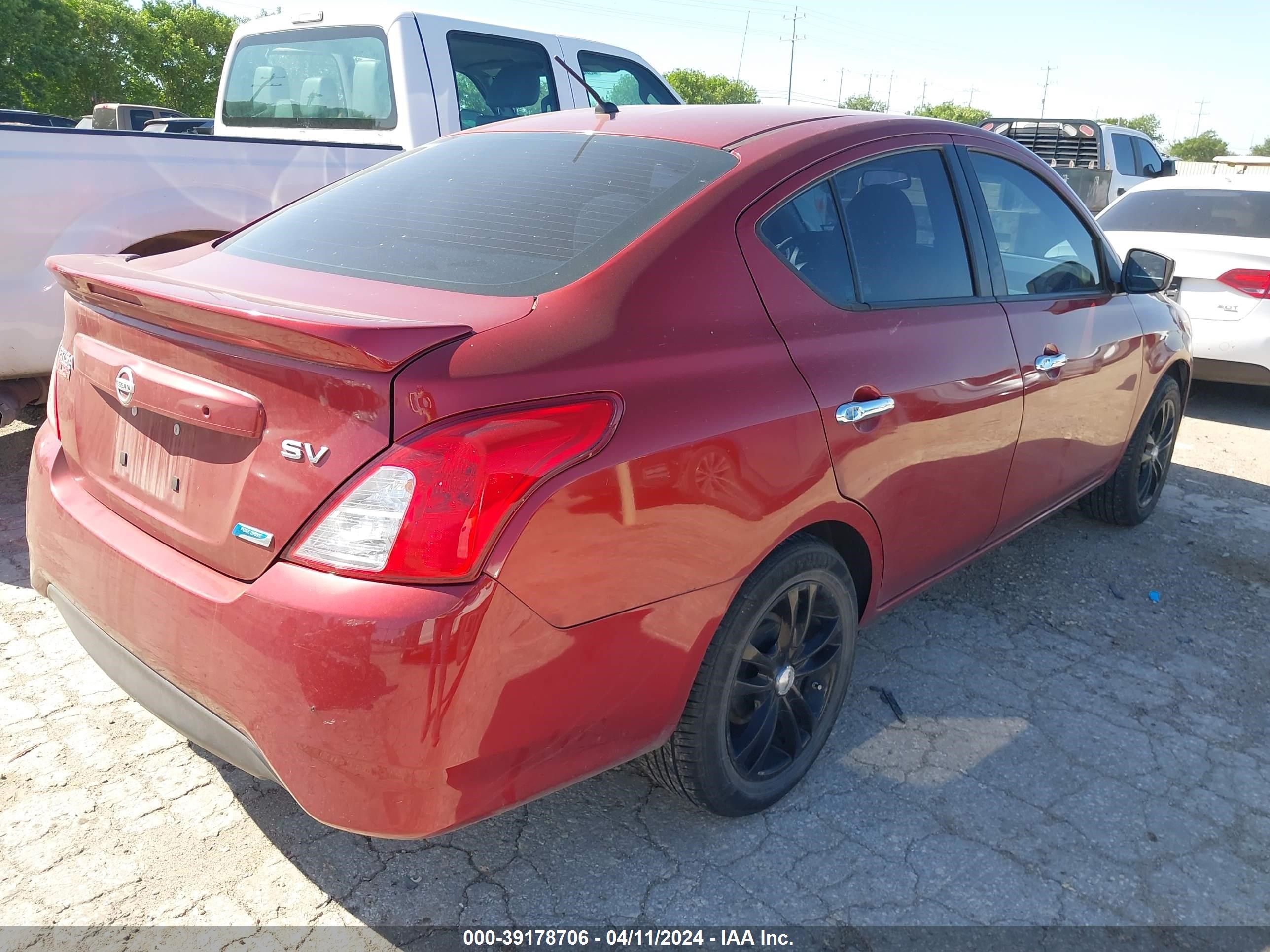 2016 Nissan Versa 1.6 S/1.6 S+/1.6 Sl/1.6 Sv vin: 3N1CN7AP4GL802084