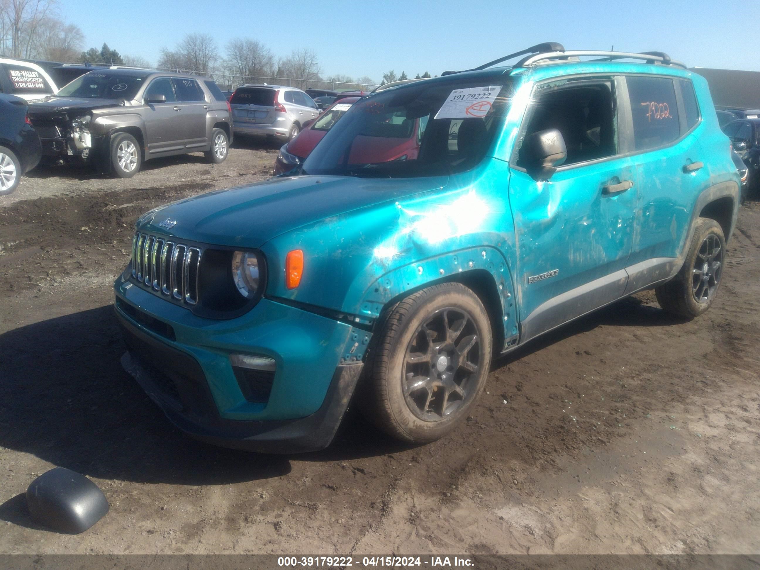 2020 Jeep Renegade Sport Fwd vin: ZACNJAABXLPL08975