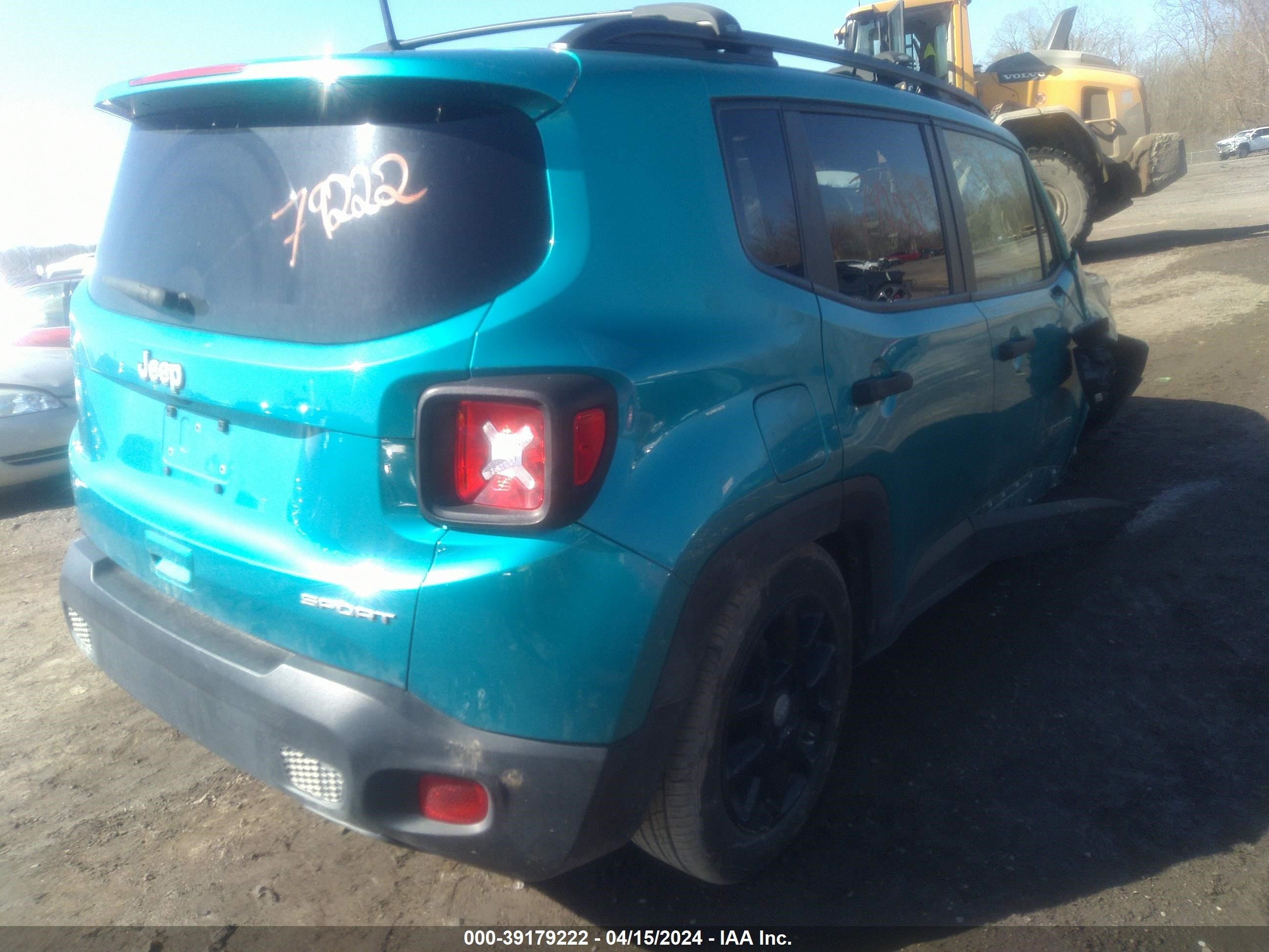 2020 Jeep Renegade Sport Fwd vin: ZACNJAABXLPL08975