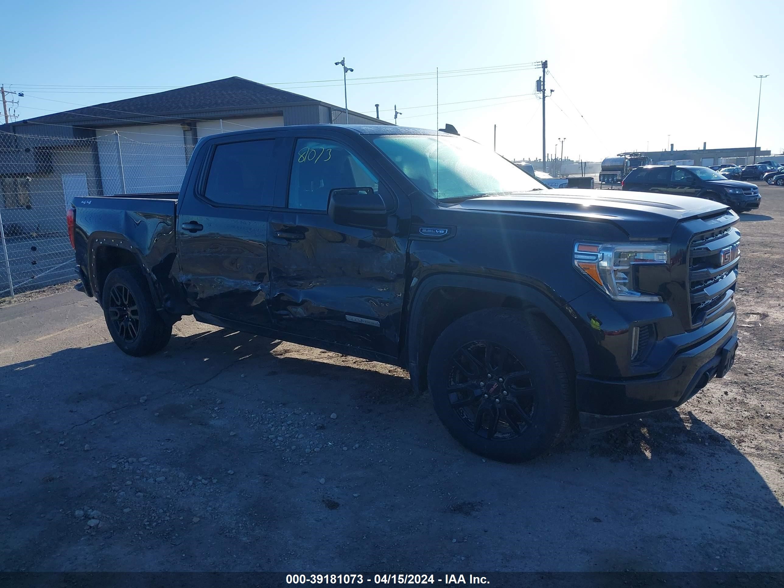 2021 GMC Sierra 1500 Elevation vin: 3GTU9CED6MG220474