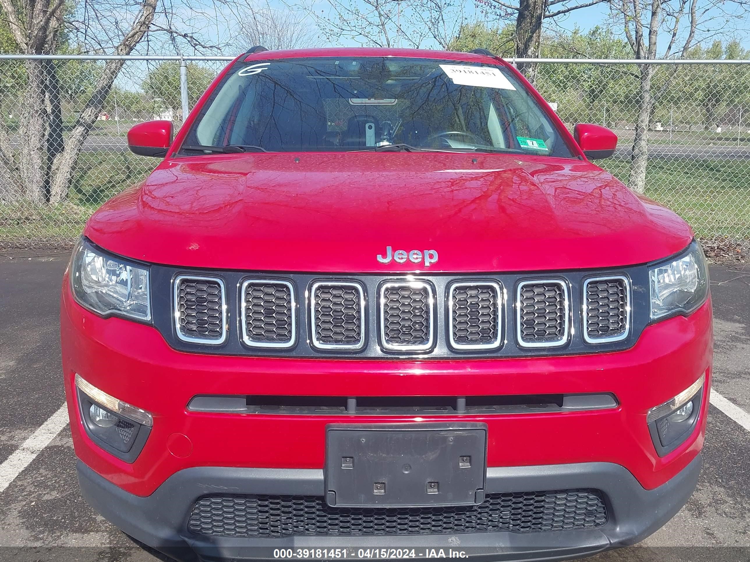 2018 Jeep Compass Latitude 4X4 vin: 3C4NJDBB0JT161543